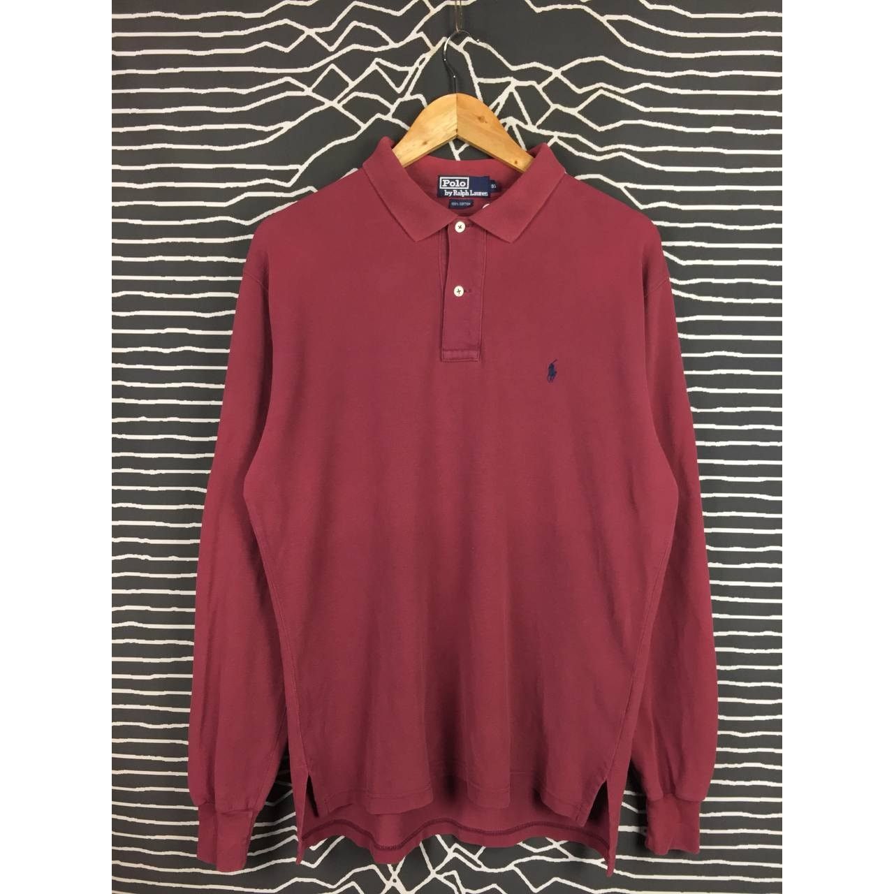 Polo Ralph Lauren Vtg Polo Ralph Lauren Iconic Pony Logo Longsleeve Polo Tee Size US L / EU 52-54 / 3 - 1 Thumbnail