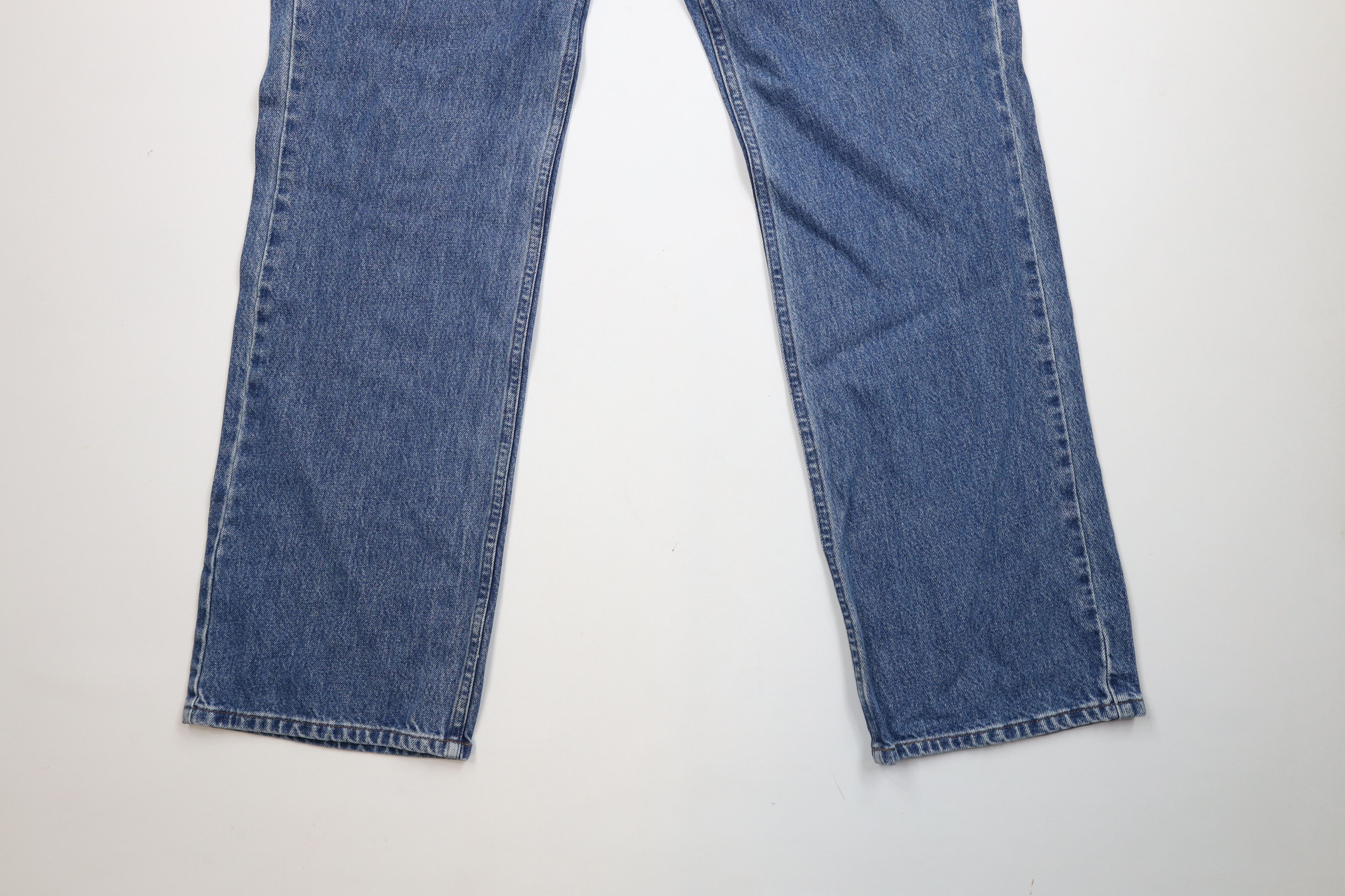 Harley Davidson Vintage 90s Y2K Harley Davidson Wide Leg Denim Jeans Blue Size US 38 / EU 54 - 4 Thumbnail