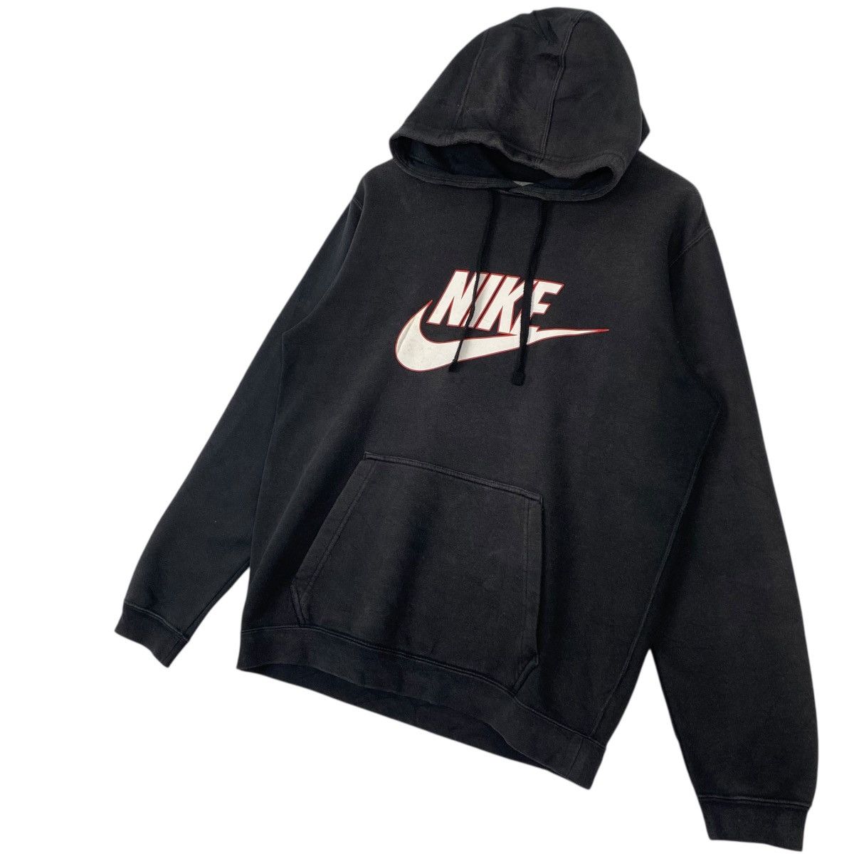 Other Vintage Nike Hoodie Sweater Big Logo Black Size L Size US L / EU 52-54 / 3 - 2 Thumbnail