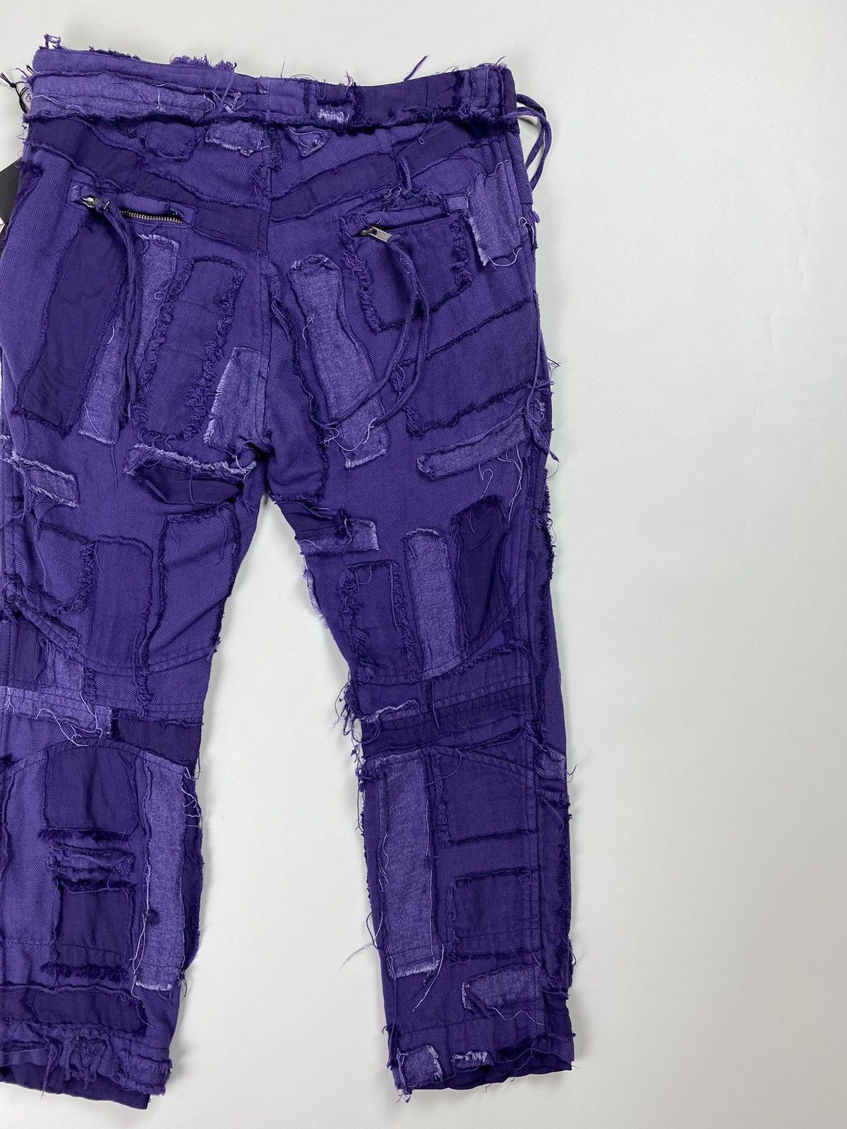 Haider Ackermann BNWT! Haider Ackermann ladies patchwork cropped pants Size 26" / US 2 / IT 38 - 20 Thumbnail
