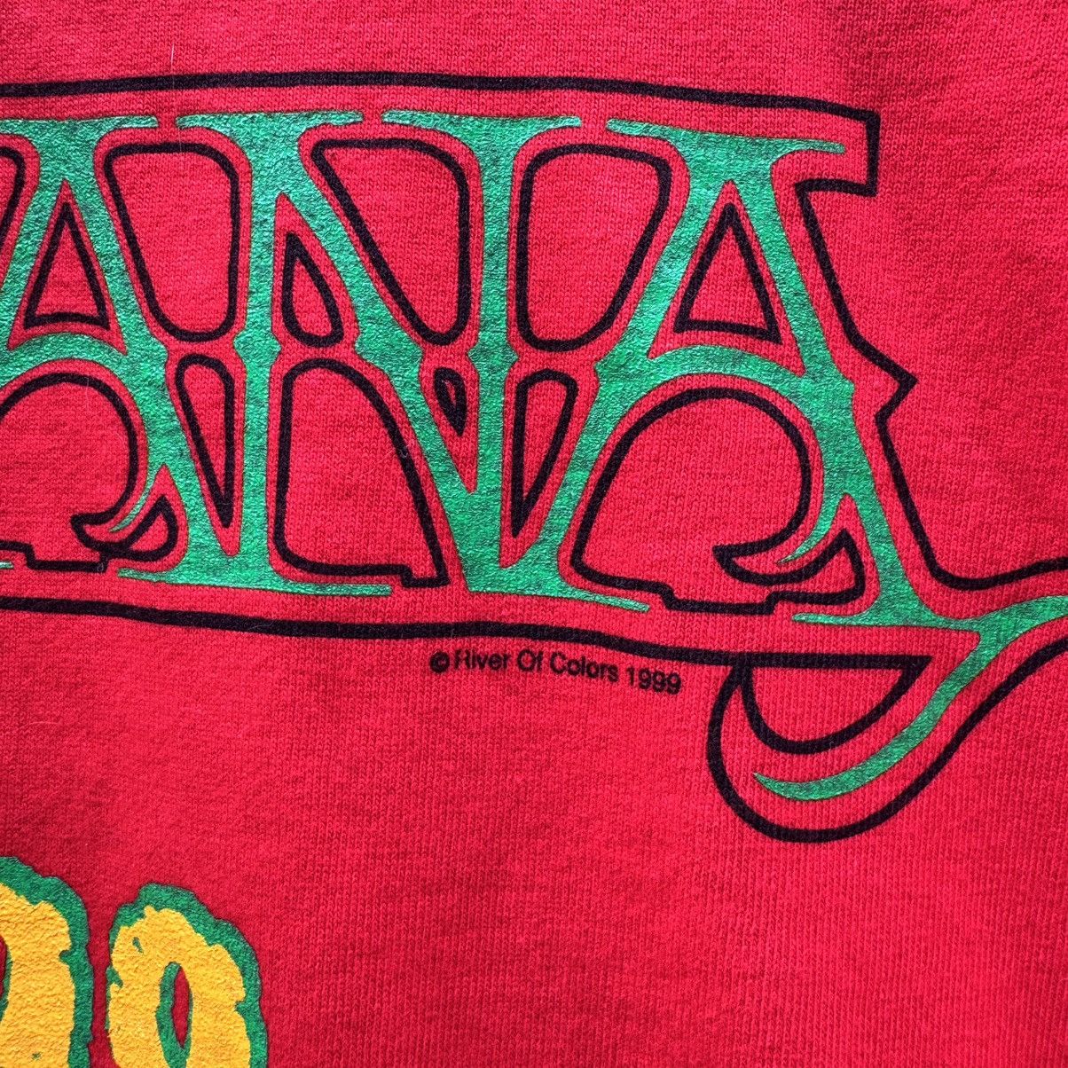 Band Tees × Vintage Vintage santana aop 1999 tee Size US L / EU 52-54 / 3 - 8 Thumbnail