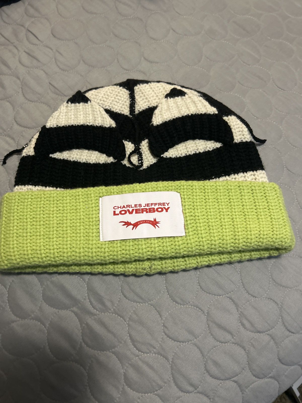 Charles Jeffrey LOVERBOY Charles Jeffery Loverboy beanie. Oversized fit Size ONE SIZE - 3 Thumbnail