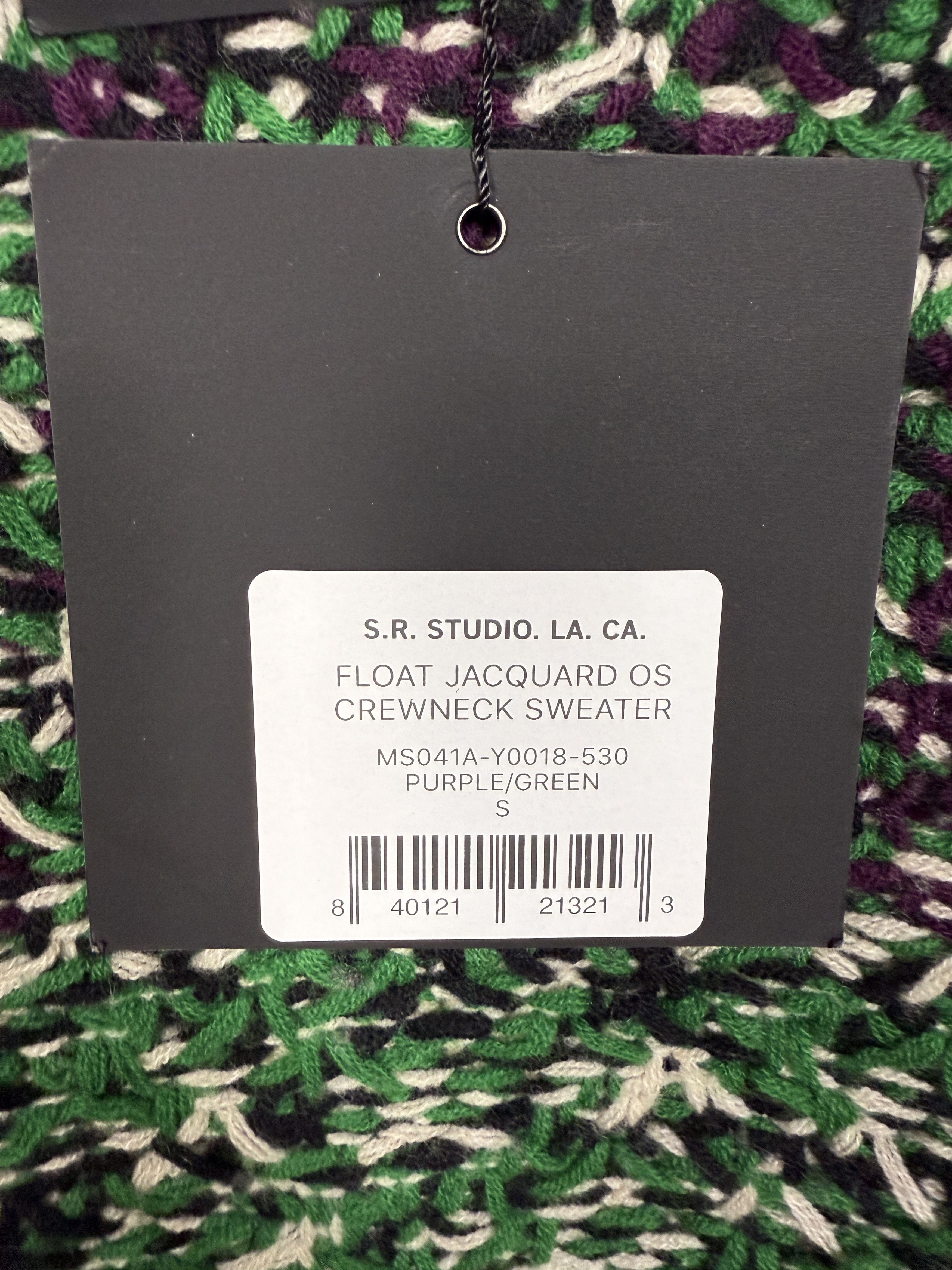 Sterling Ruby S.R. Studio Float Jacquard Crewneck Sweater Size US S / EU 44-46 / 1 - 13 Thumbnail