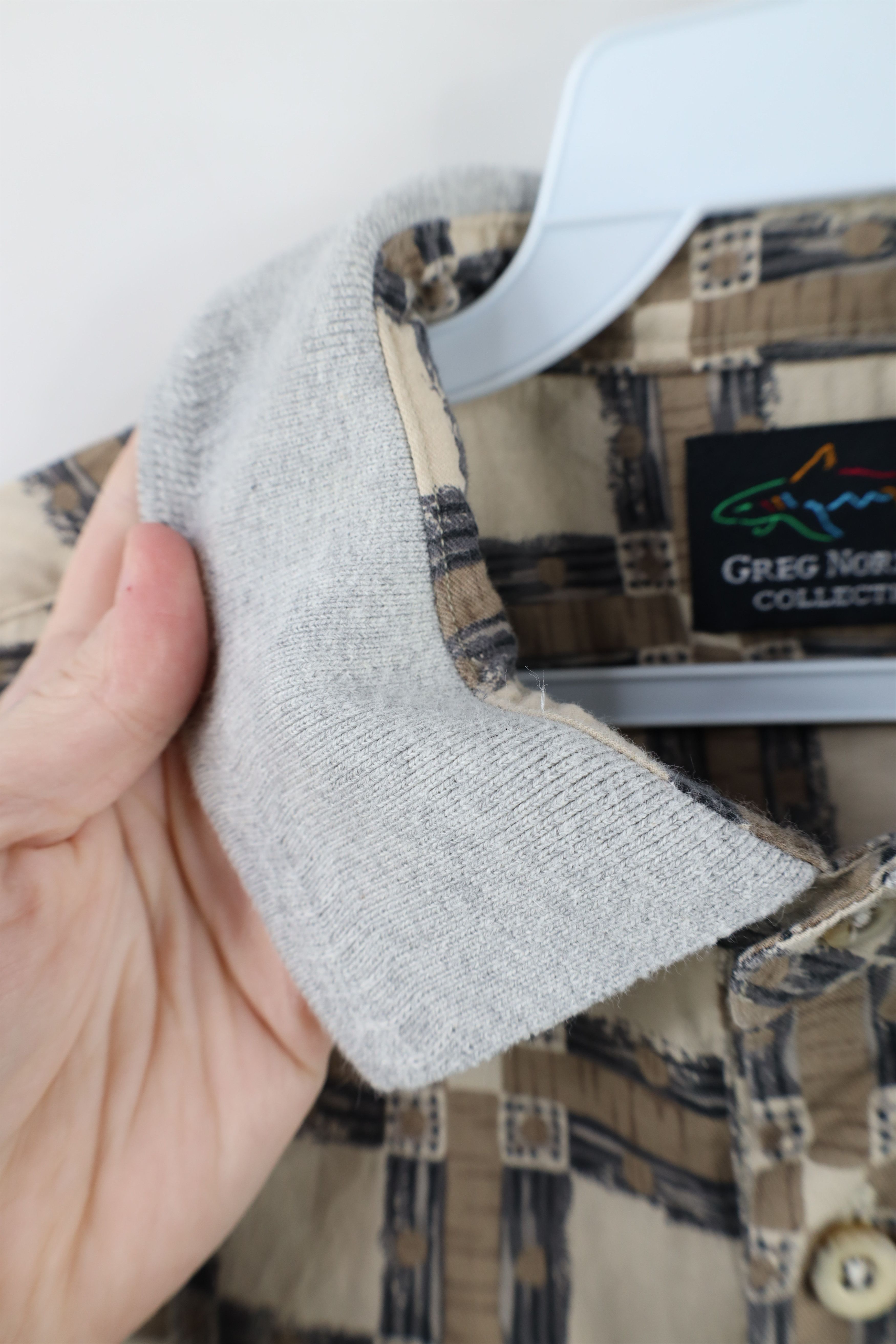 Vintage Vintage 90s Streetwear Baggy Fit Checkered Golf Polo Shirt Size US L / EU 52-54 / 3 - 6 Thumbnail