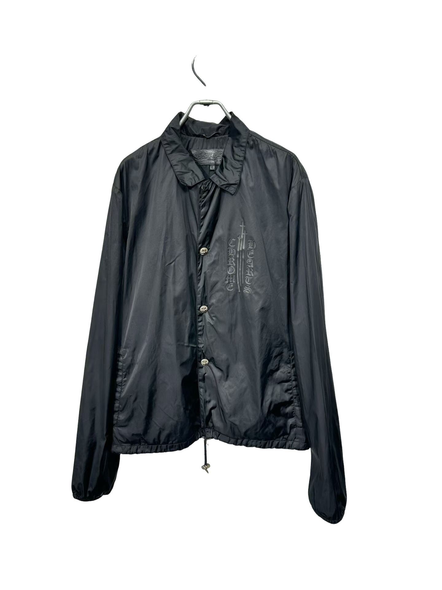 Chrome Hearts Chrome Hearts Back Script Logo Coach Jacket L Size US L / EU 52-54 / 3 - 1 Thumbnail