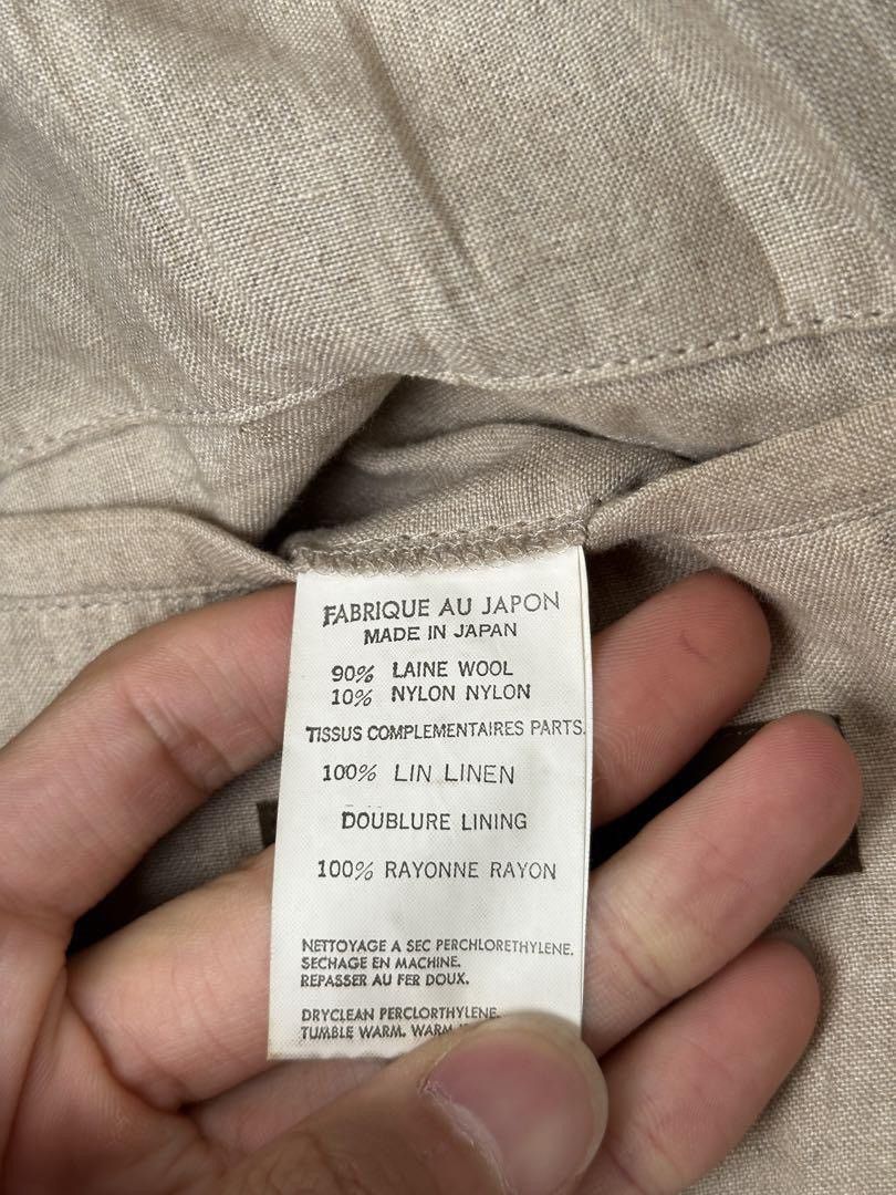 Yohji Yamamoto Yohji Yamamoto 1990s Wool Tailored Jacket Size US M / EU 48-50 / 2 - 7 Thumbnail