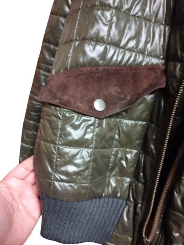 Gucci Gucci Quilted Nylon Bomber w/ Leather Details, Late 2000s Size US L / EU 52-54 / 3 - 7 Thumbnail