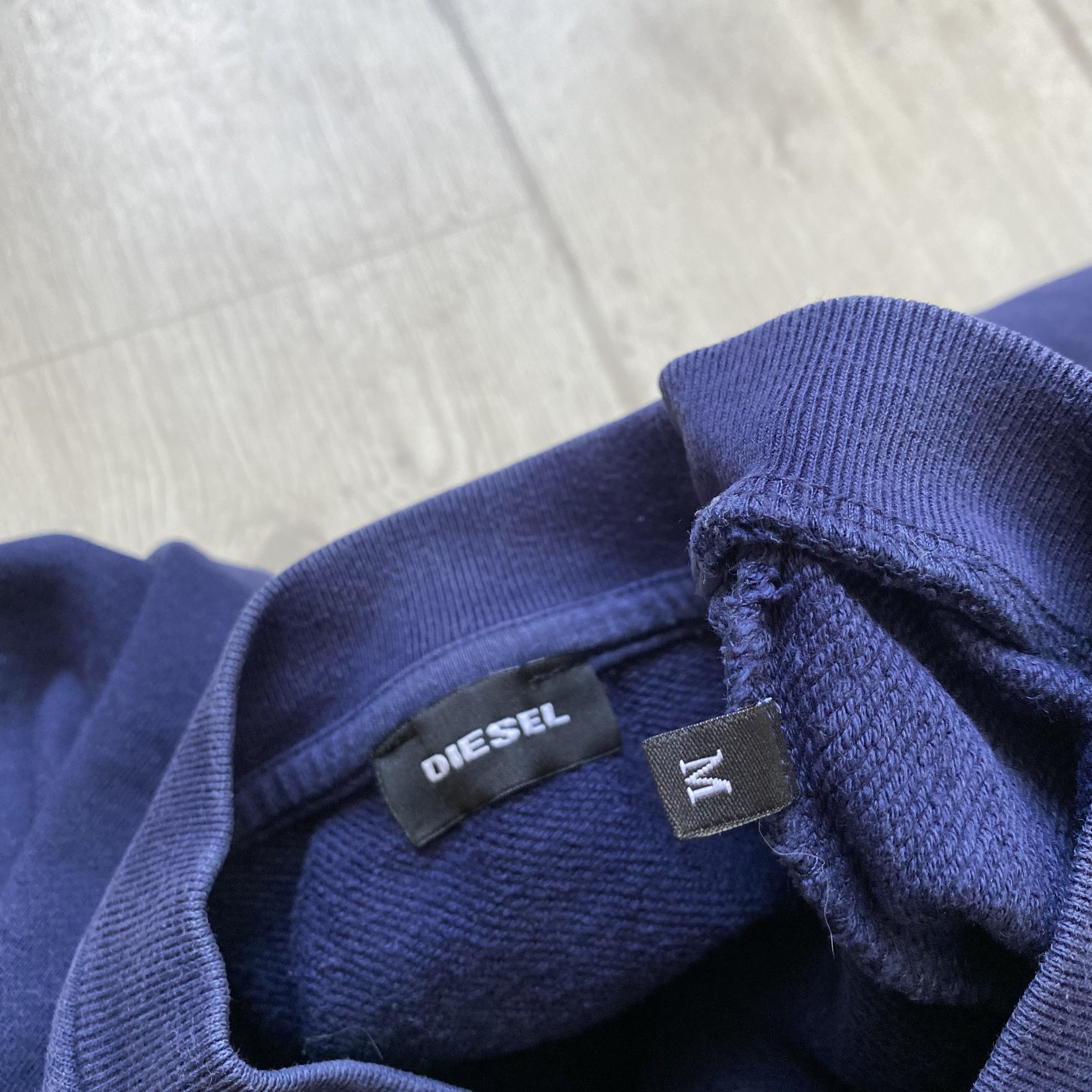 Diesel 00s Vintage Diesel Crewneck Boxy Sweatshirt Logo y2k Size US M / EU 48-50 / 2 - 6 Thumbnail