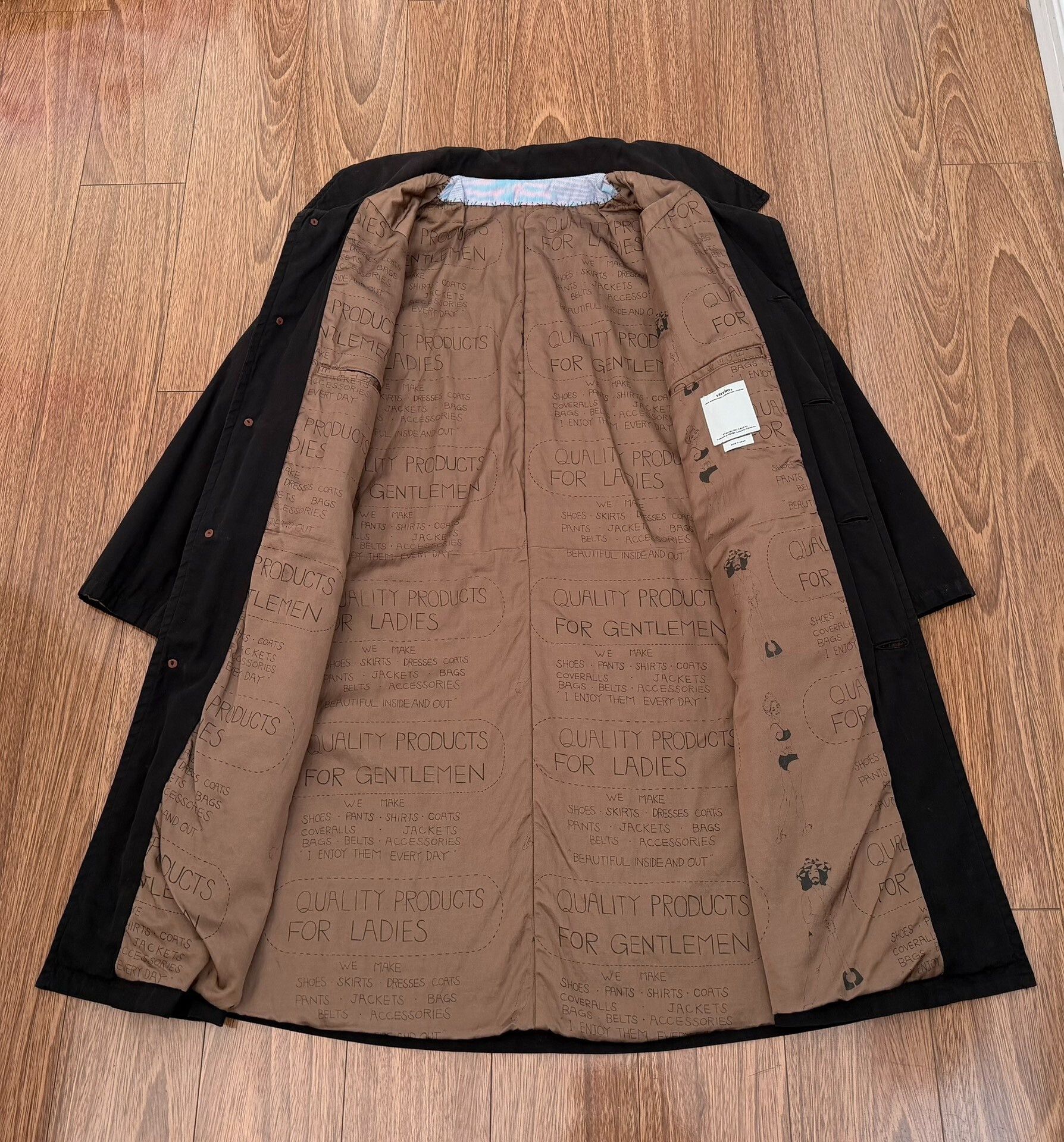 VISVIM NAPIER DRIVING COAT