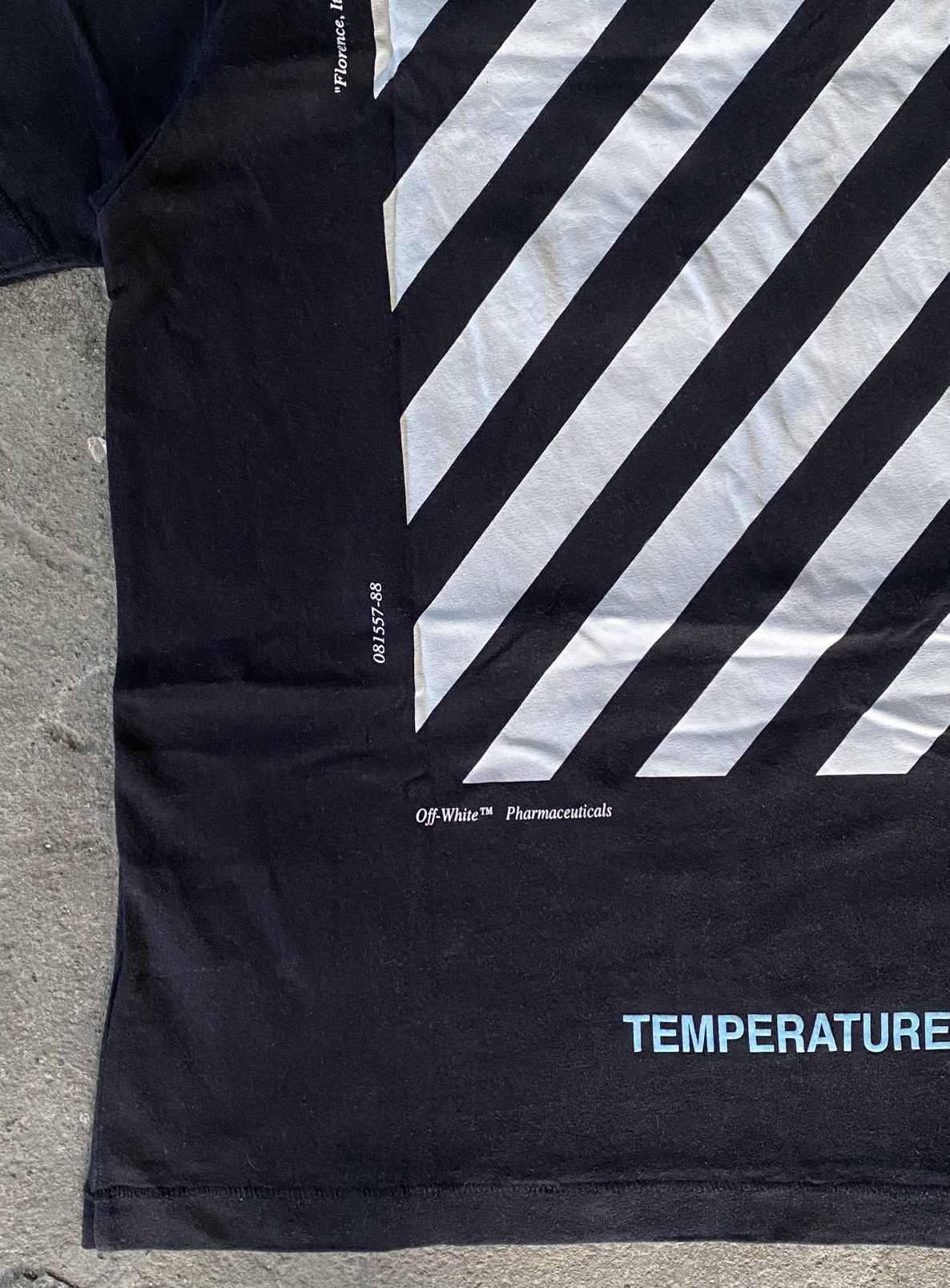 Off-White Off-White Temperature T-Shirt Size US S / EU 44-46 / 1 - 4 Thumbnail