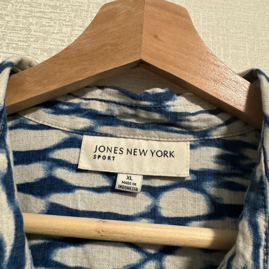 Jones New York Jones New York Sport Linen Women's Blouse XL Size XL / US 12-14 / IT 48-50 - 7 Thumbnail