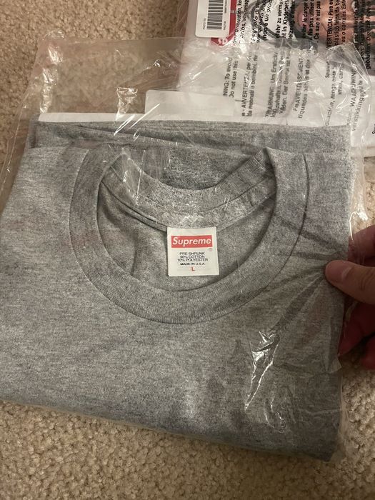 Supreme Suprême NBA YOUNGBOY T-SHIRT GREY | Grailed