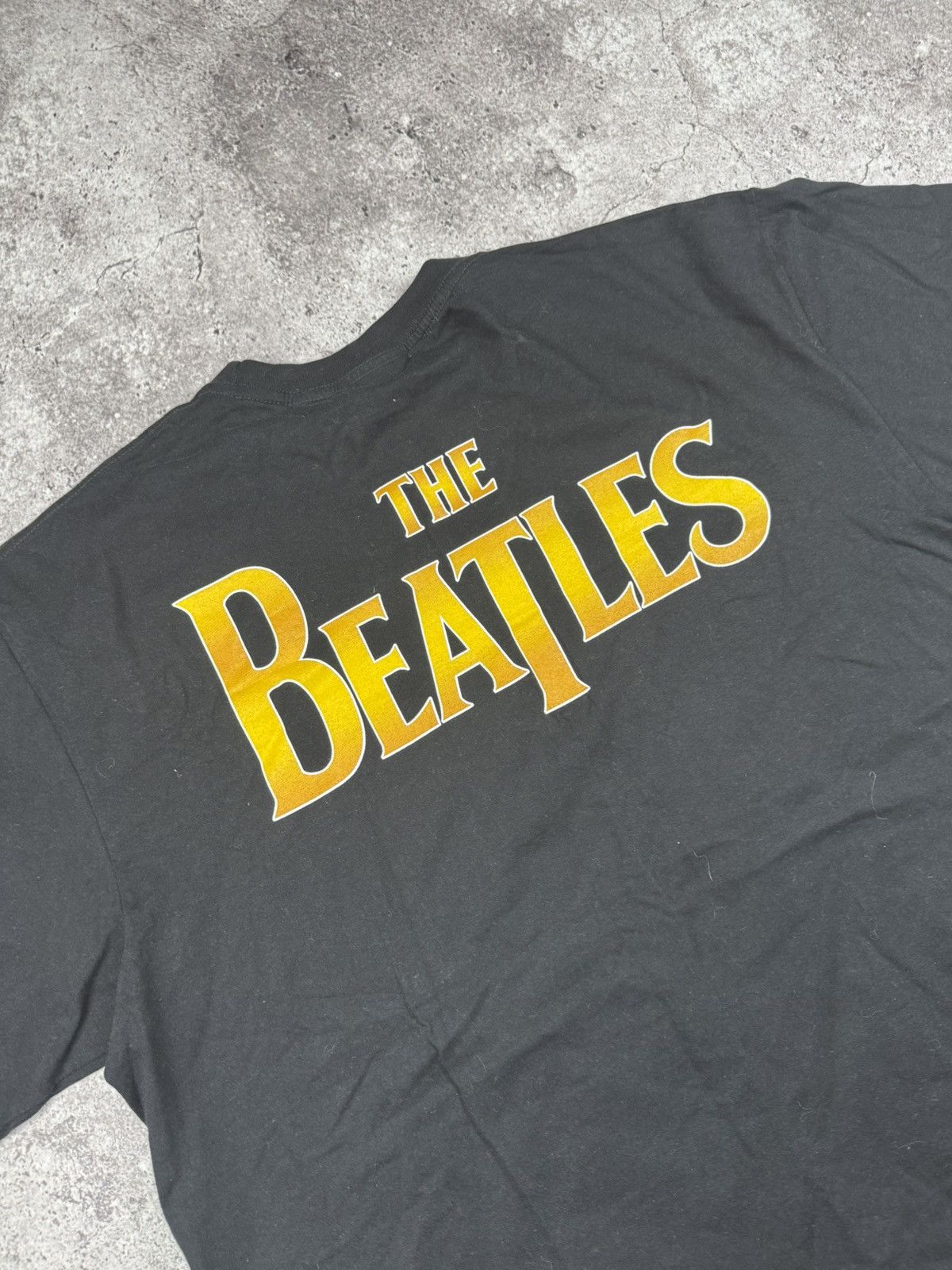 Band Tees × Vintage Vintage Singlestitch Abbey Road The Beatles T-Shirt Band Size US XL / EU 56 / 4 - 2 Thumbnail