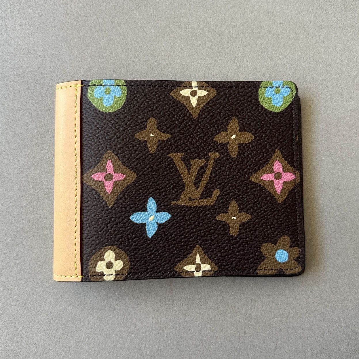 image of Louis Vuitton x Tyler The Creator Lv Tyler The Creator Multiple Wallet Craggy Monogram Brown, Men's