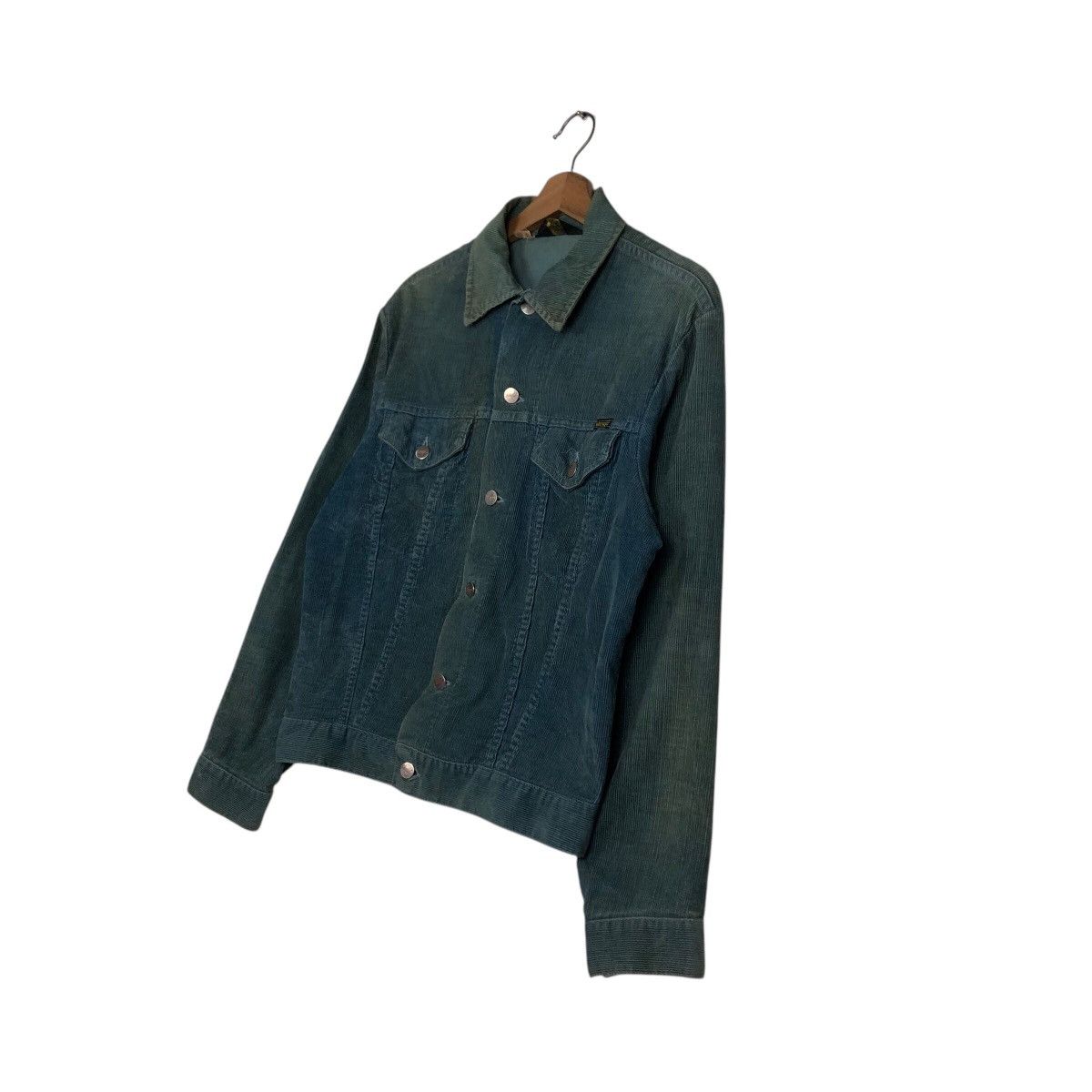 Vintage 📌Vintage Trucker Chore Corduroy Jacket Wrangler Usa Size US M / EU 48-50 / 2 - 3 Thumbnail