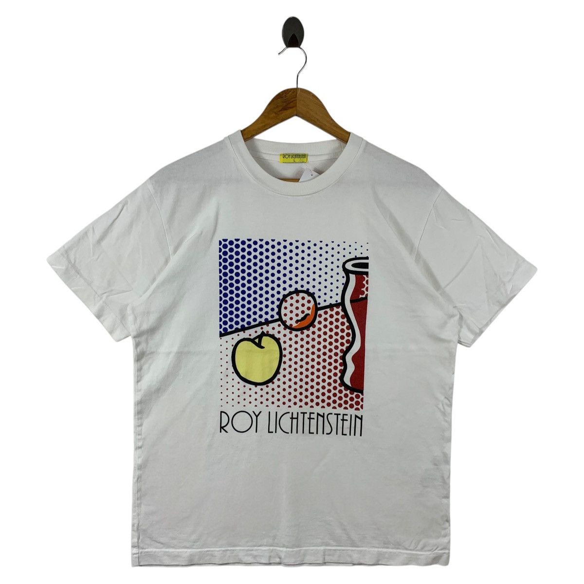 Andy Warhol × Vintage Vintage ROY LINCHESTEIN big logo printed tee Size US L / EU 52-54 / 3 - 1 Thumbnail