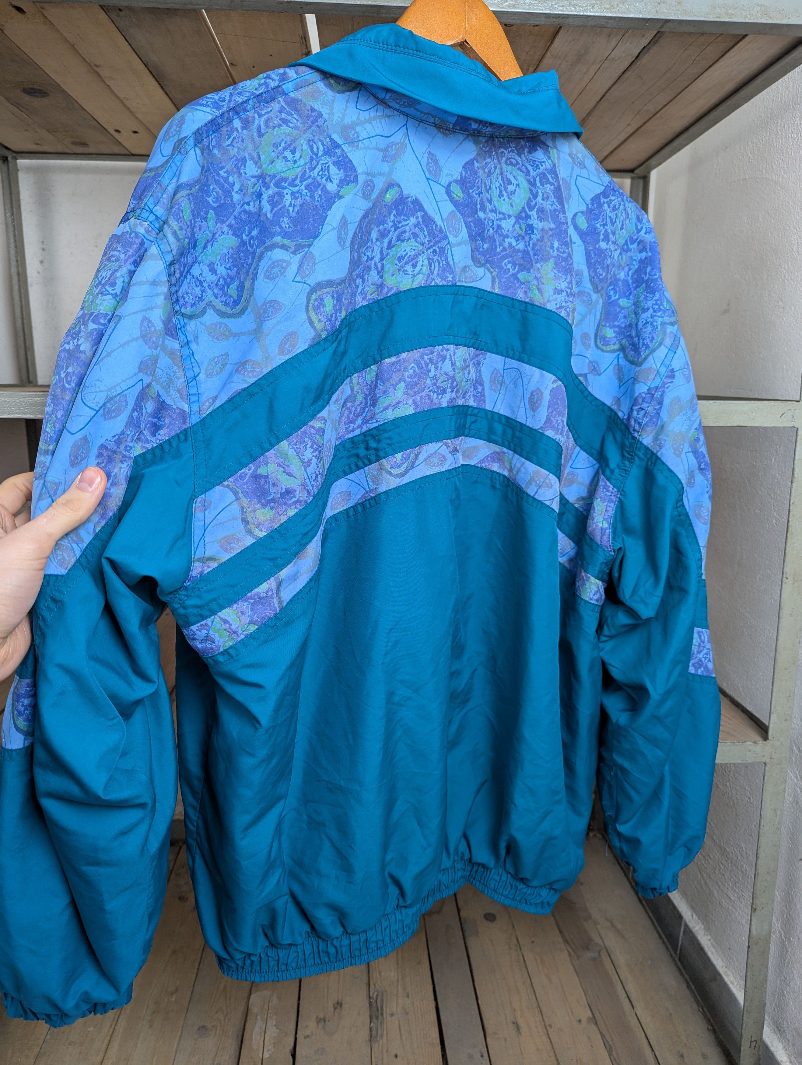 Ellesse × Vintage Vintage ELLESSE Windbreaker 90s Retro Blue Jacket Size L Size US L / EU 52-54 / 3 - 4 Thumbnail