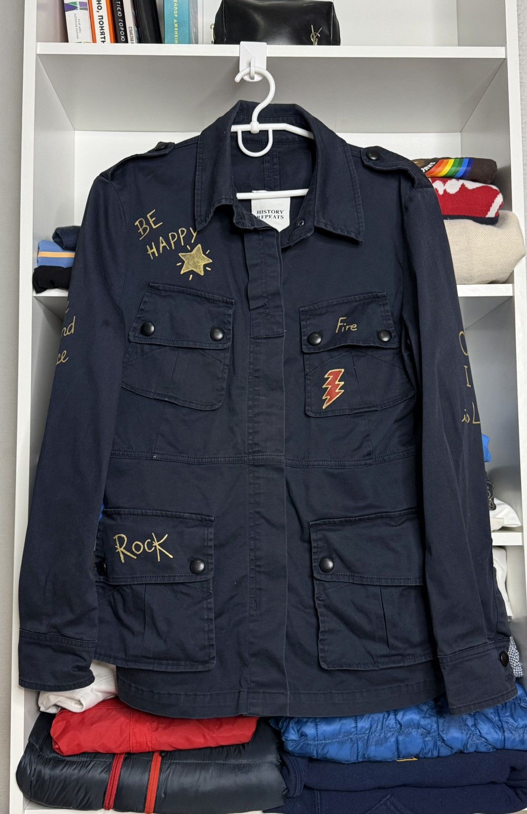 Other History Repeats Multi Pocket Avant Gard jacket size 46 Size US S / EU 44-46 / 1 - 2 Thumbnail
