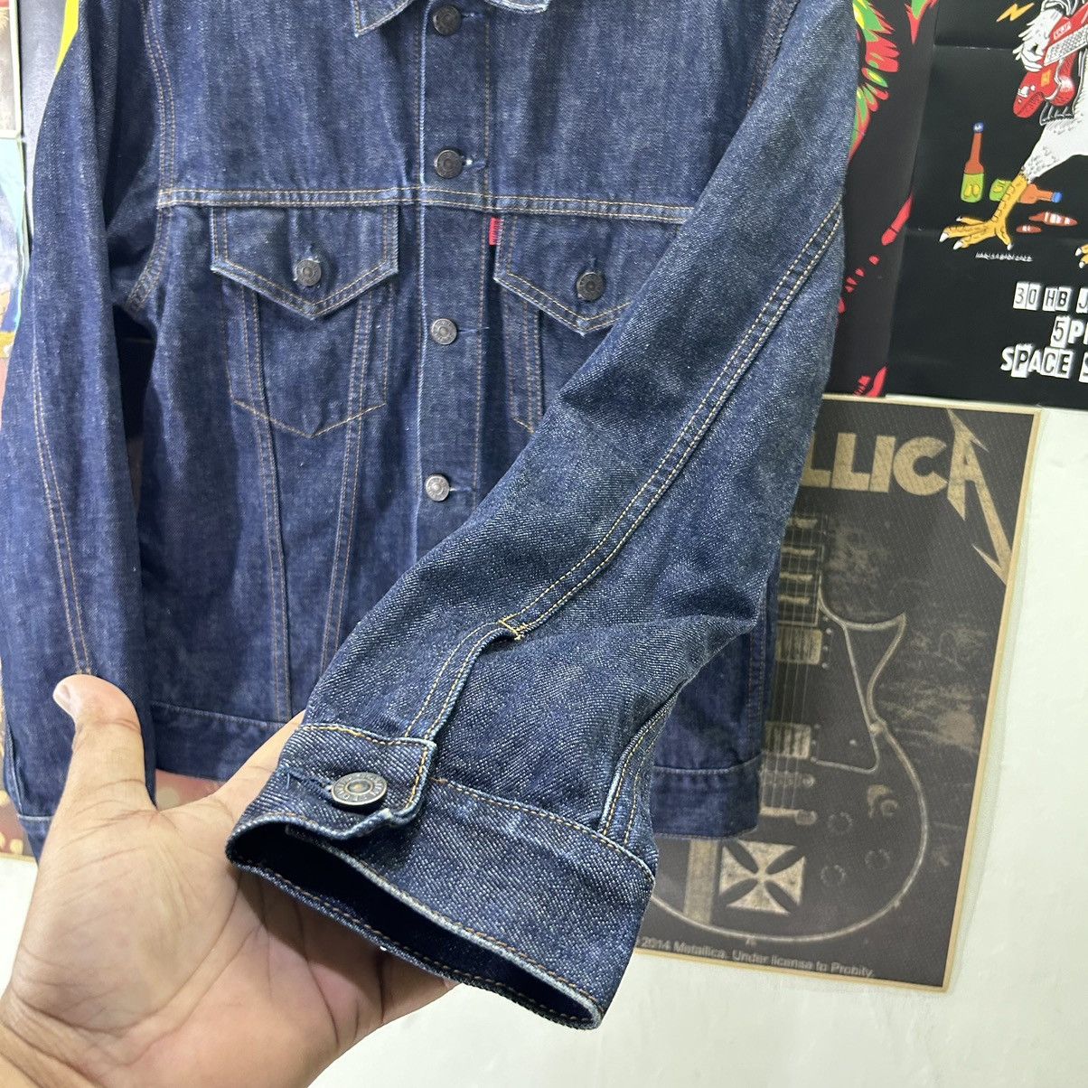Edwin Vintage Edwin Trucker Denim Blue Distressed Denim Jacket Size US M / EU 48-50 / 2 - 5 Thumbnail