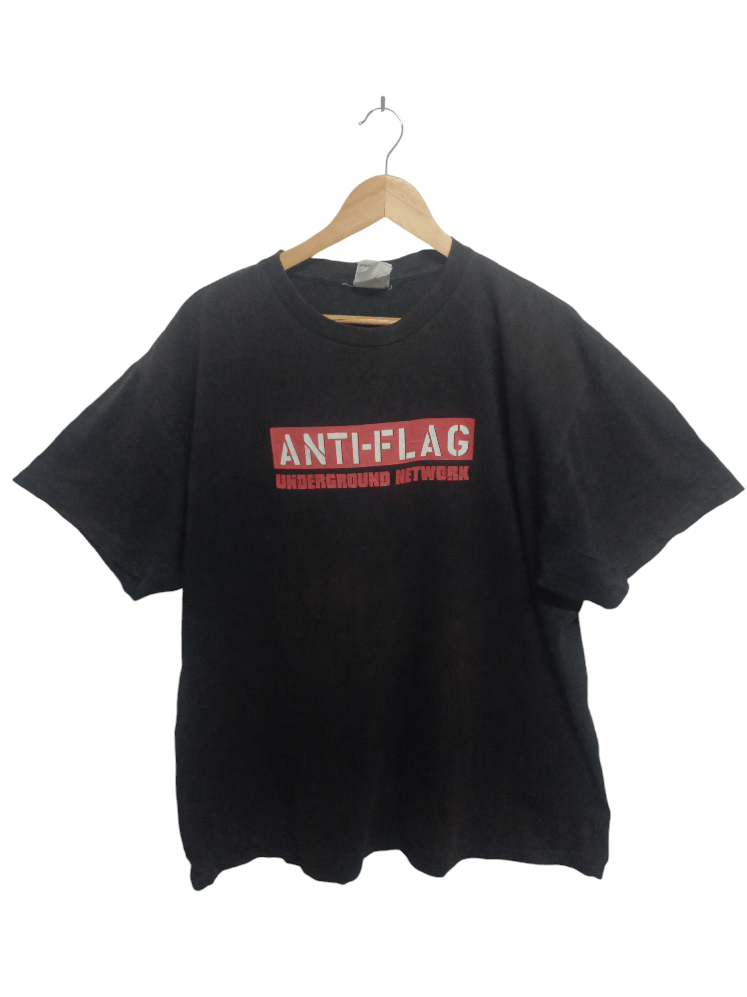 Band Tees × Vintage Vintage Anti Flag Underground Network tees Size US XL / EU 56 / 4 - 1 Thumbnail
