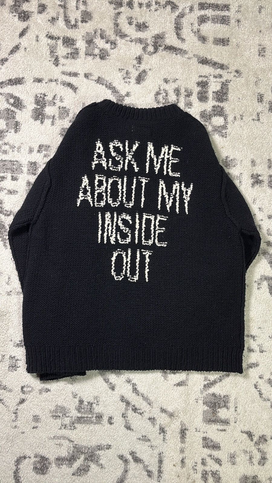 Doublet Doublet FW19 Hand-knit Jacquard Sweater Size US M / EU 48-50 / 2 - 5 Thumbnail