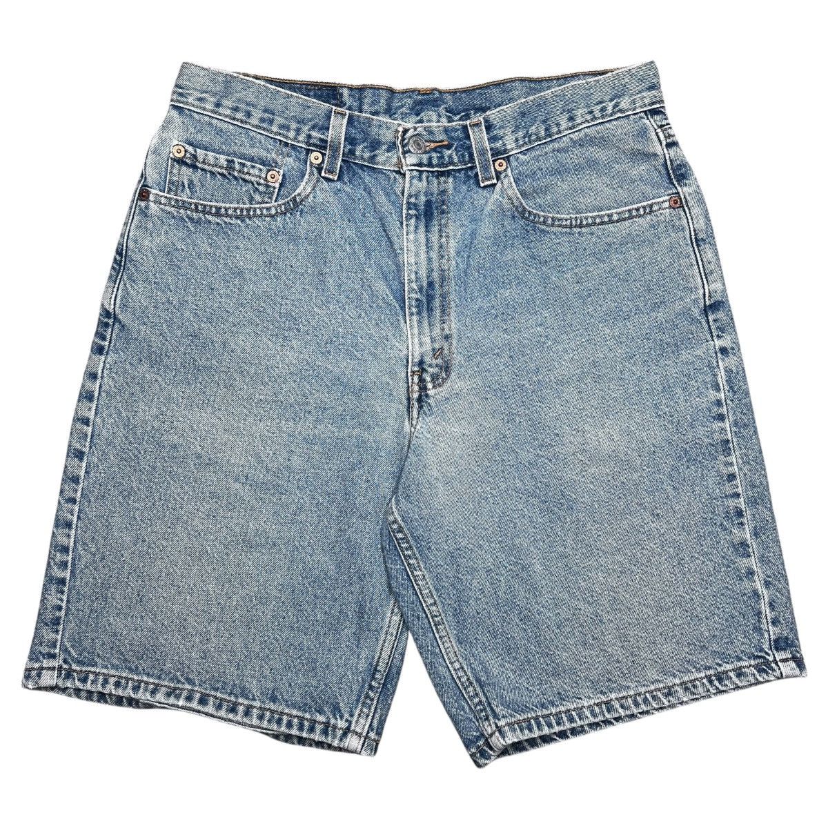 Levi's Vtg 2000s Levi’s 550 Denim Made In Guatemala Zip Up Shorts Size US 32 / EU 48 - 1 Thumbnail