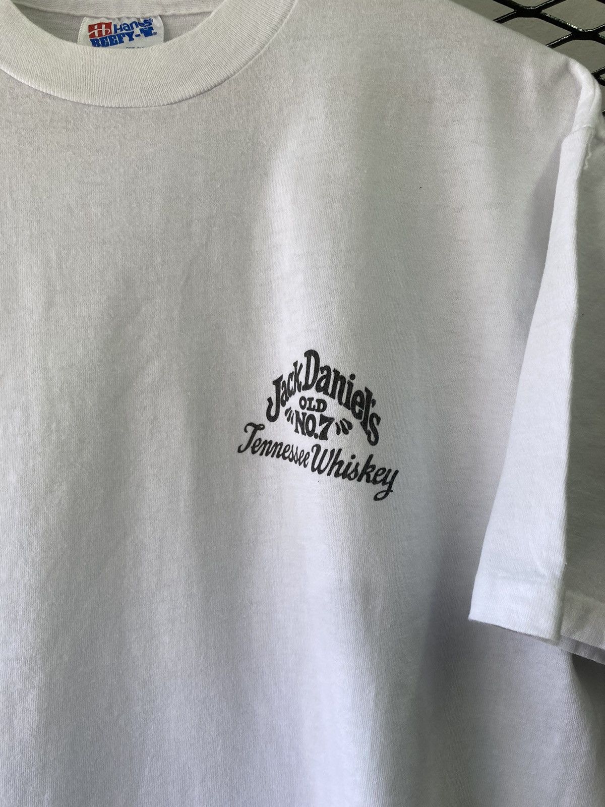 Hanes × Vintage Vintage Jack Daniels shirt Size US L / EU 52-54 / 3 - 2 Thumbnail