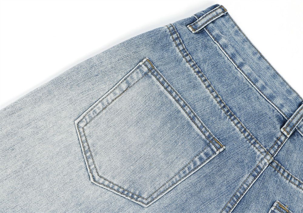 Japanese Brand × Jean Men's retro punk street washed distressed jeans y2k Size US 32 / EU 48 - 5 Thumbnail