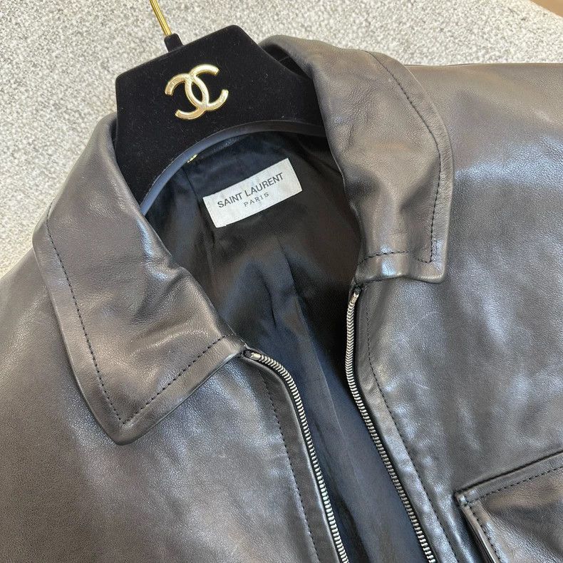 Saint Laurent Paris saint Laurent parisAviator Jacket 2503-Nextarrow Size XS / US 0-2 / IT 36-38 - 8 Thumbnail