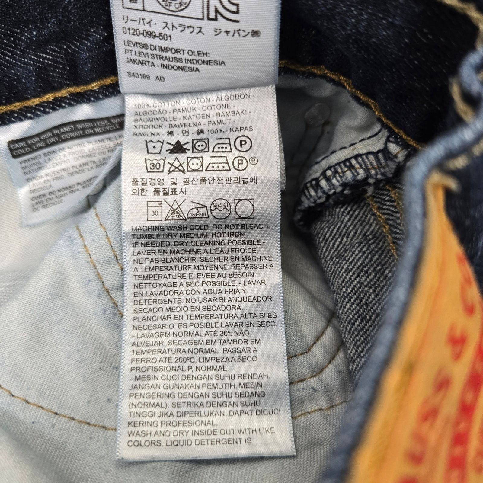 Levi's Levi's 514 Straight Blue Denim Jeans W31 L32 Actual L30 NWT Size US 31 - 4 Thumbnail
