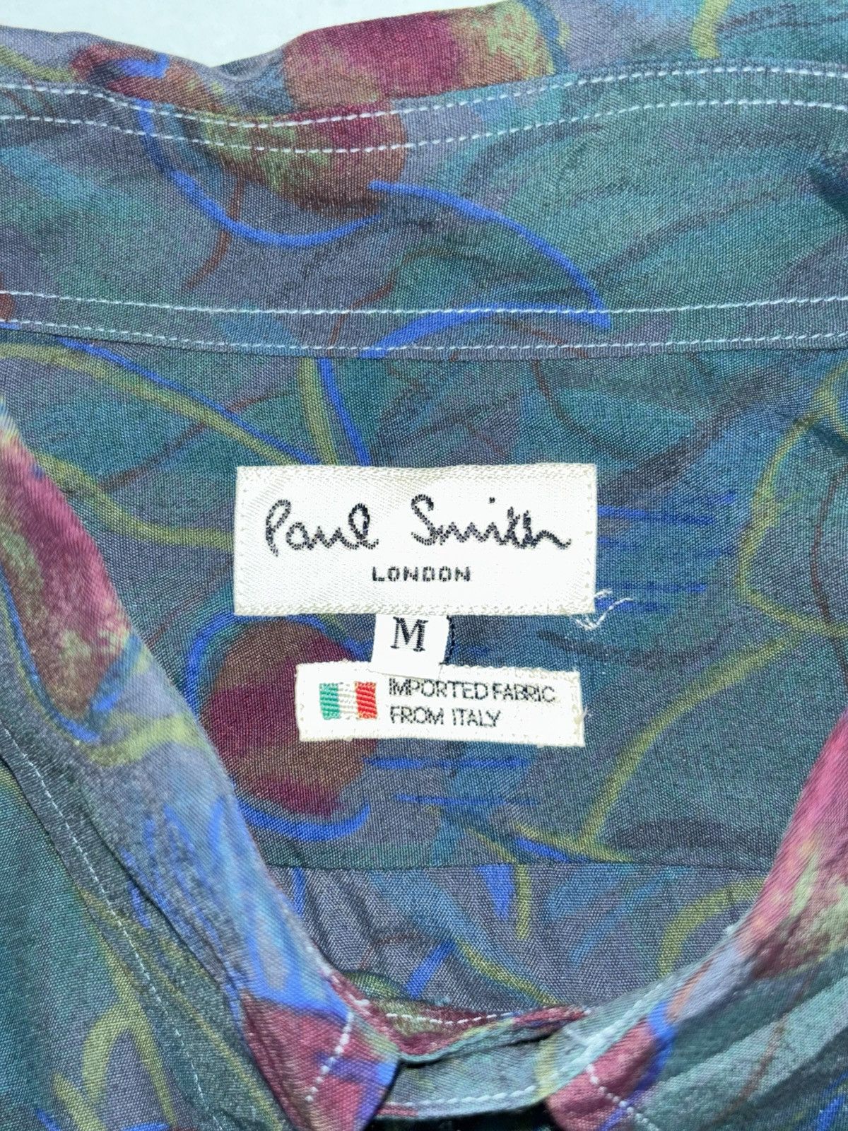 Paul Smith PAUL SMITH London Flower Motive Shirt Size US L / EU 52-54 / 3 - 11 Thumbnail
