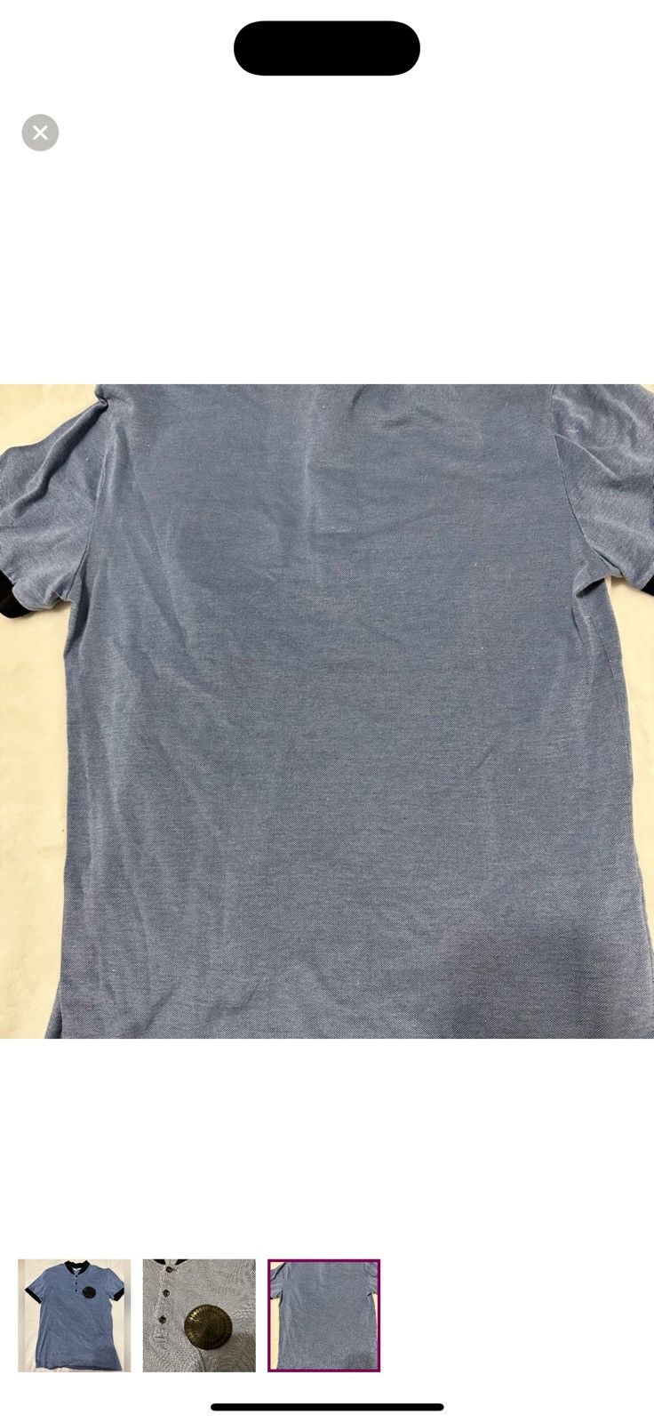 Versace Versace henley/polo Size US S / EU 44-46 / 1 - 3 Thumbnail