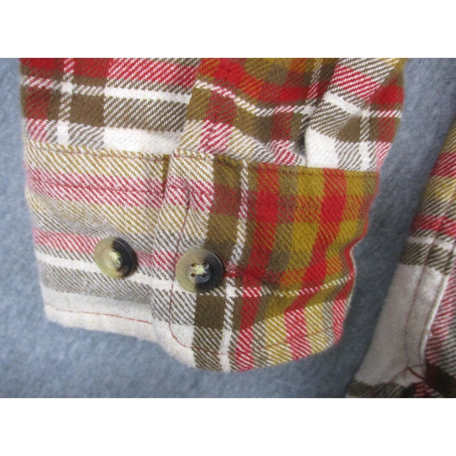 Pendleton Pendleton Shirt Mens Large Red Green Plaid Flannel Button Down Long Sleeve Size US L / EU 52-54 / 3 - 6 Thumbnail