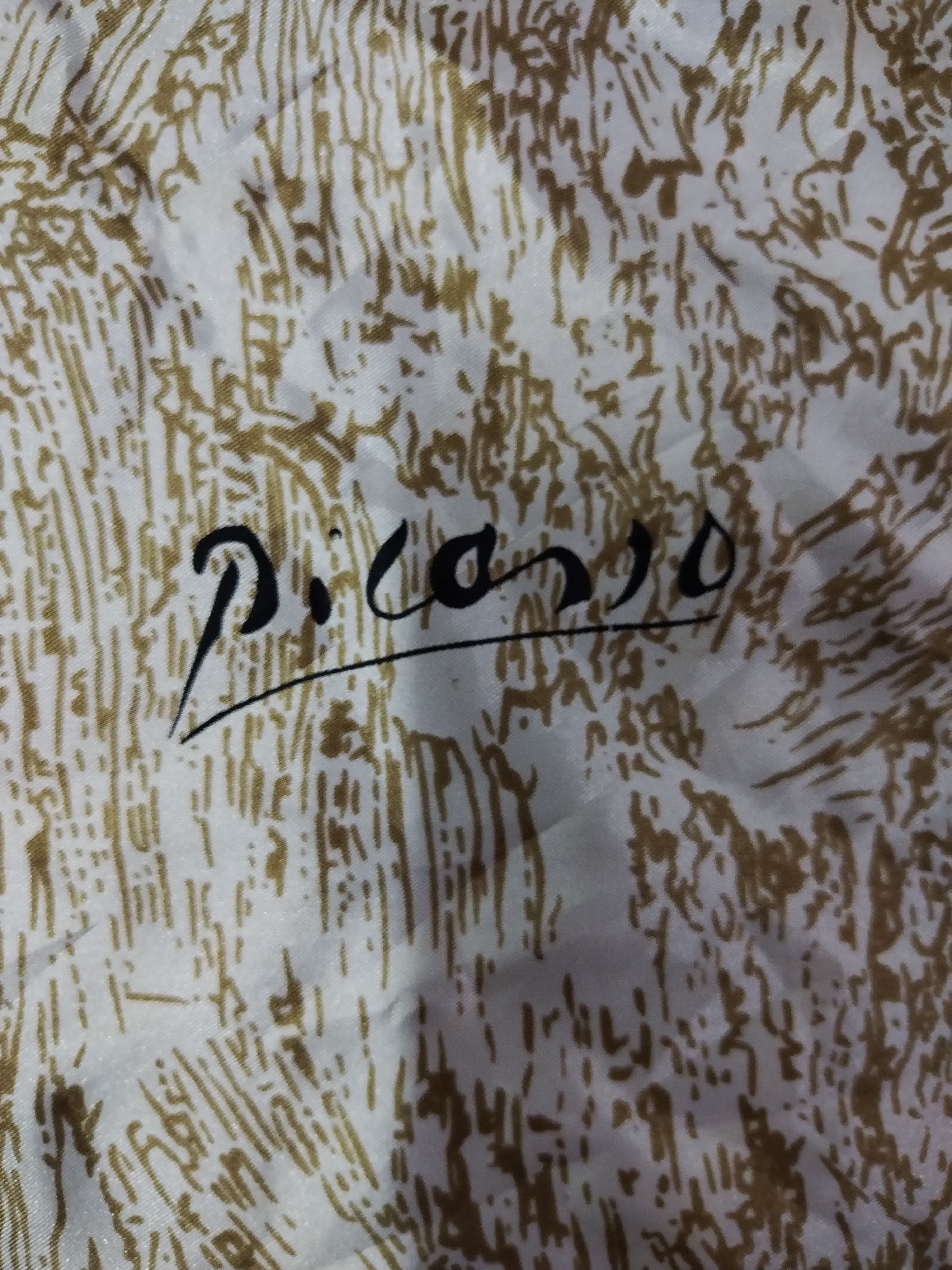 Paloma Picasso Vintage picasso art scaft Size ONE SIZE - 2 Thumbnail