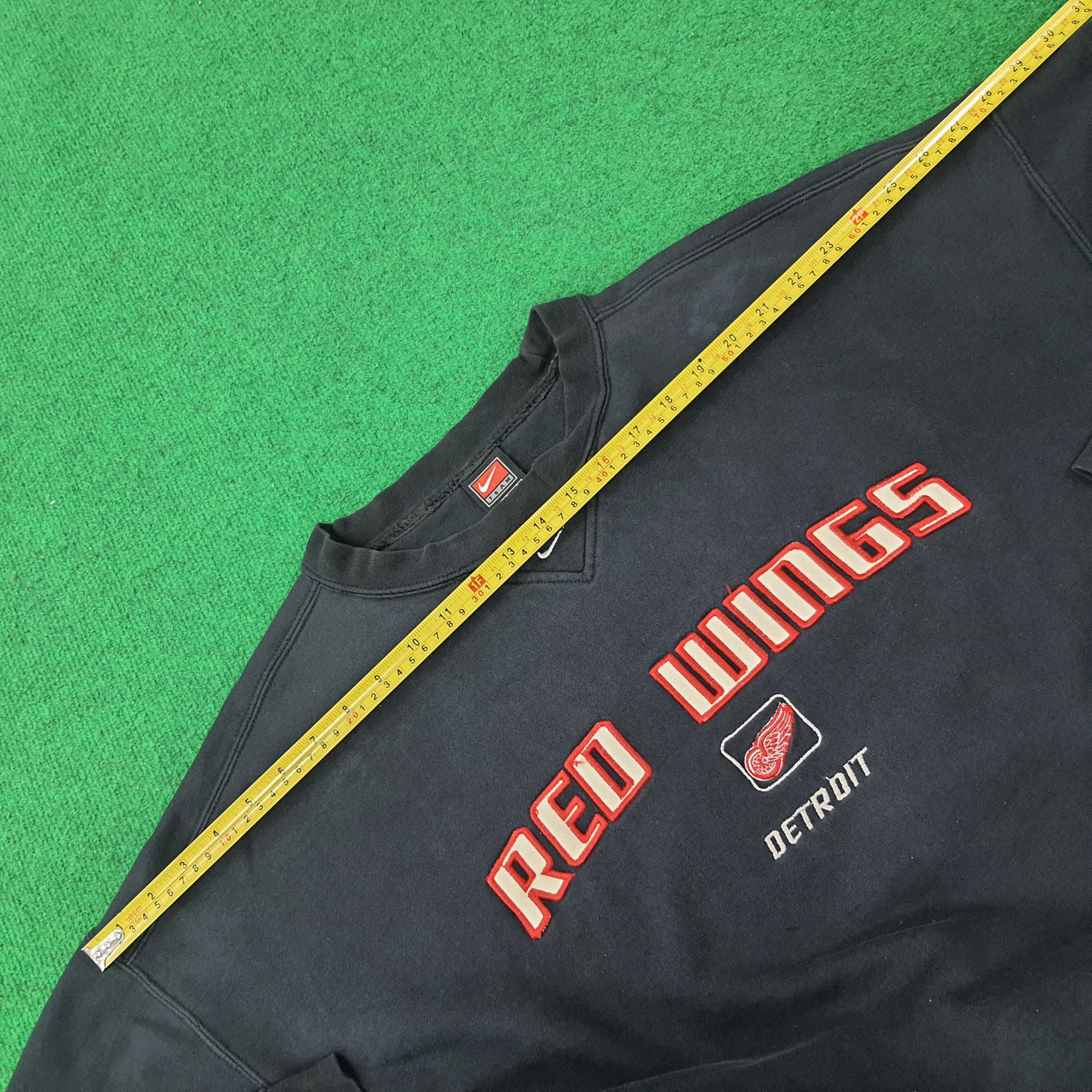 NHL Vintage NIKE Center NHL Detroit Sports Sweatshirt C234N15 Size US XXL / EU 58 / 5 - 11 Thumbnail