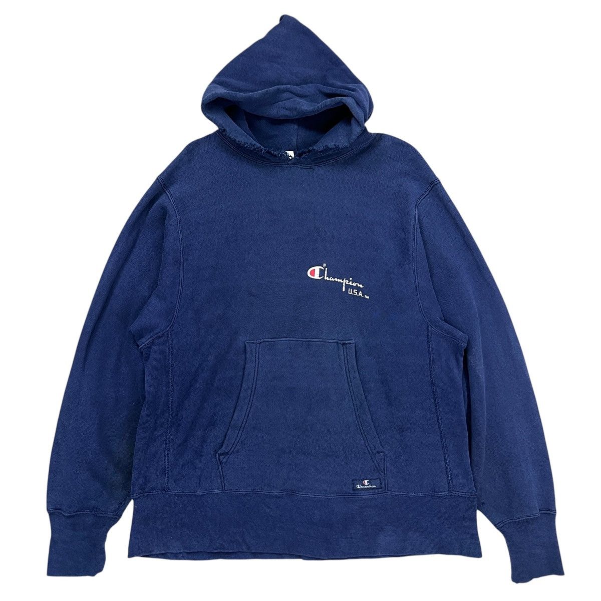 Champion 💥 70s 80s Champion Reverse Weave Warmup SunFaded Distressed Size US M / EU 48-50 / 2 - 1 Thumbnail