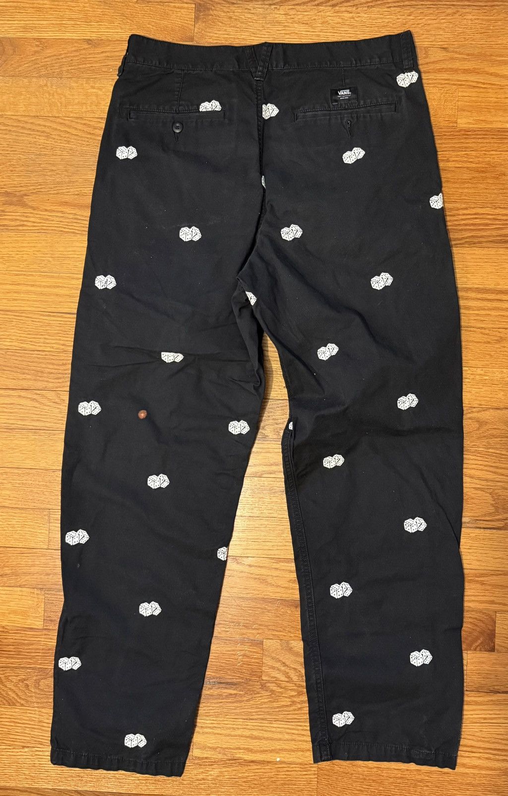 Vans Vans black dice chinos Size US 33 - 2 Thumbnail