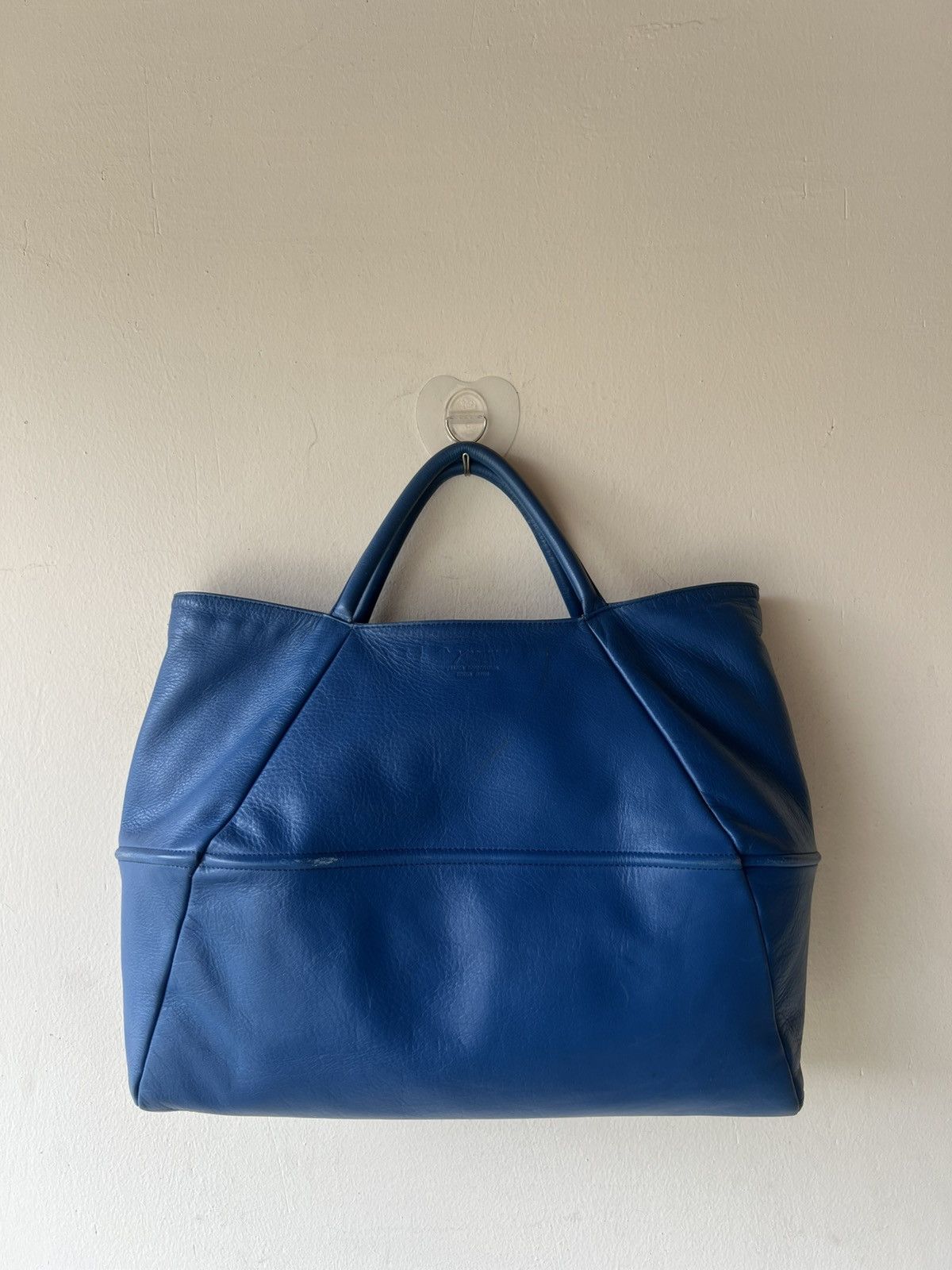 Leather Vintage 2000s Y2K Yohji Yamamoto Y’saccs All Leather Bag Size ONE SIZE - 17 Thumbnail