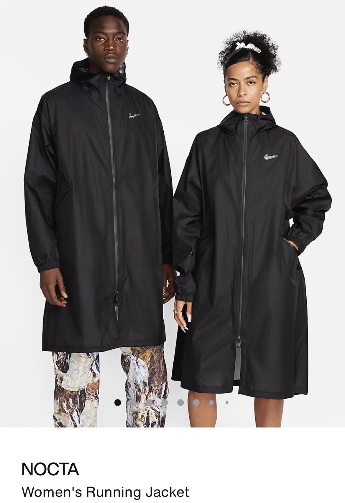Nike Nocta Distant Regards Women Running Jacket Size S / US 4 / IT 40 - 3 Thumbnail