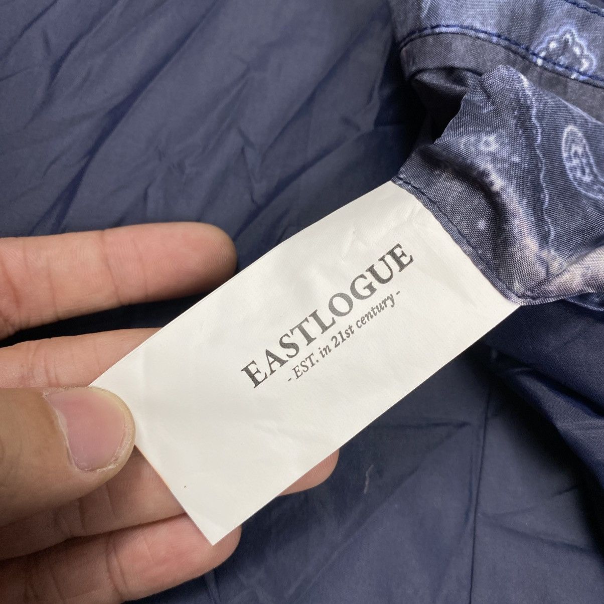 EASTLOGUE EASTLOGUE Sample Paisley Hunting Nylon Jacket Size US M / EU 48-50 / 2 - 13 Thumbnail