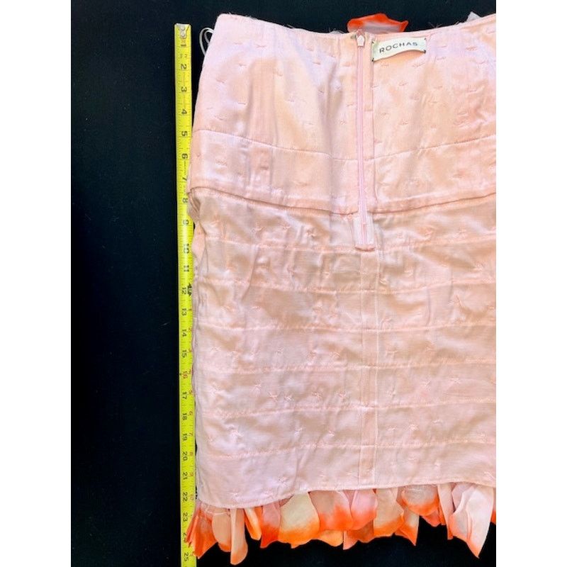 Rochas Masterpiece! Fall 2003 RTW ROCHAS 8K Petal Skirt - Look 35 Size 27" / US 4 / IT 40 - 10 Thumbnail