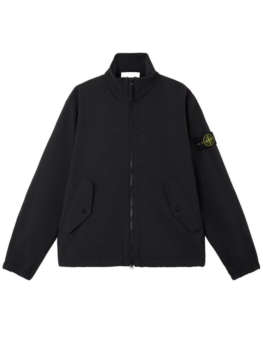 Stone Island STONE ISLAND STIFF COLLAR JACKET - BLACK Size US S / EU 44-46 / 1 - 1 Thumbnail