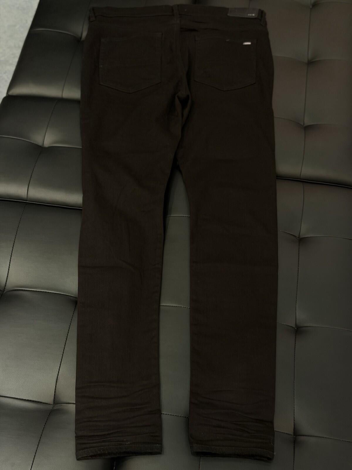 Amiri Size 38 - Amiri Black Jeans 100% Authentic Size US 38 / EU 54 - 8 Thumbnail