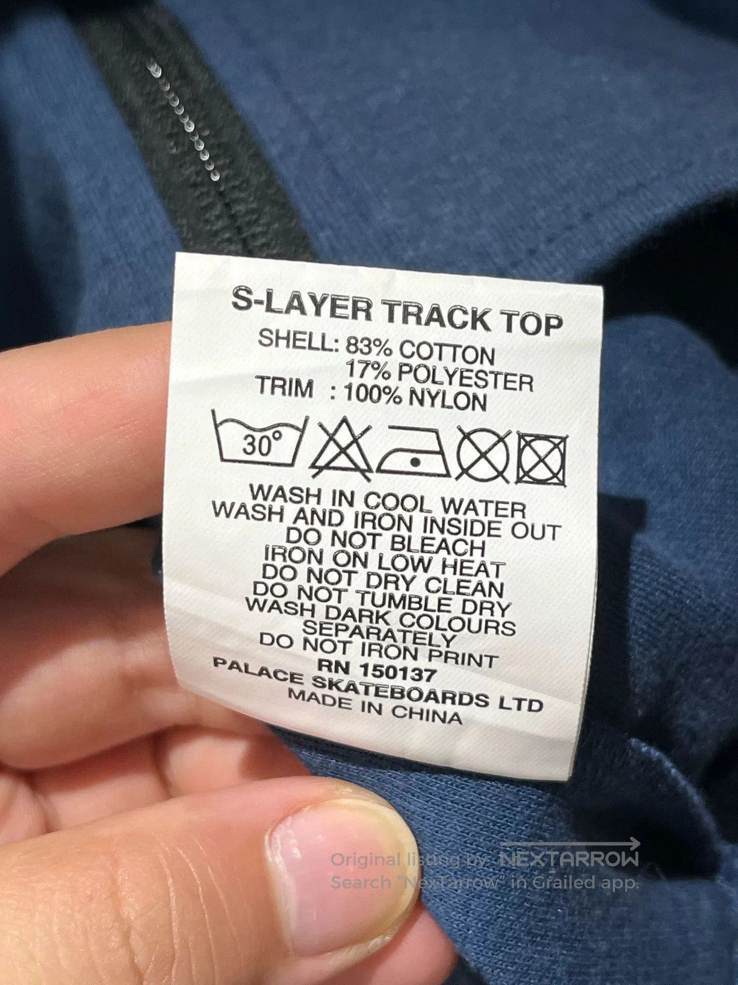 Palace palace blue jacket with tag. Size US M / EU 48-50 / 2 - 8 Thumbnail