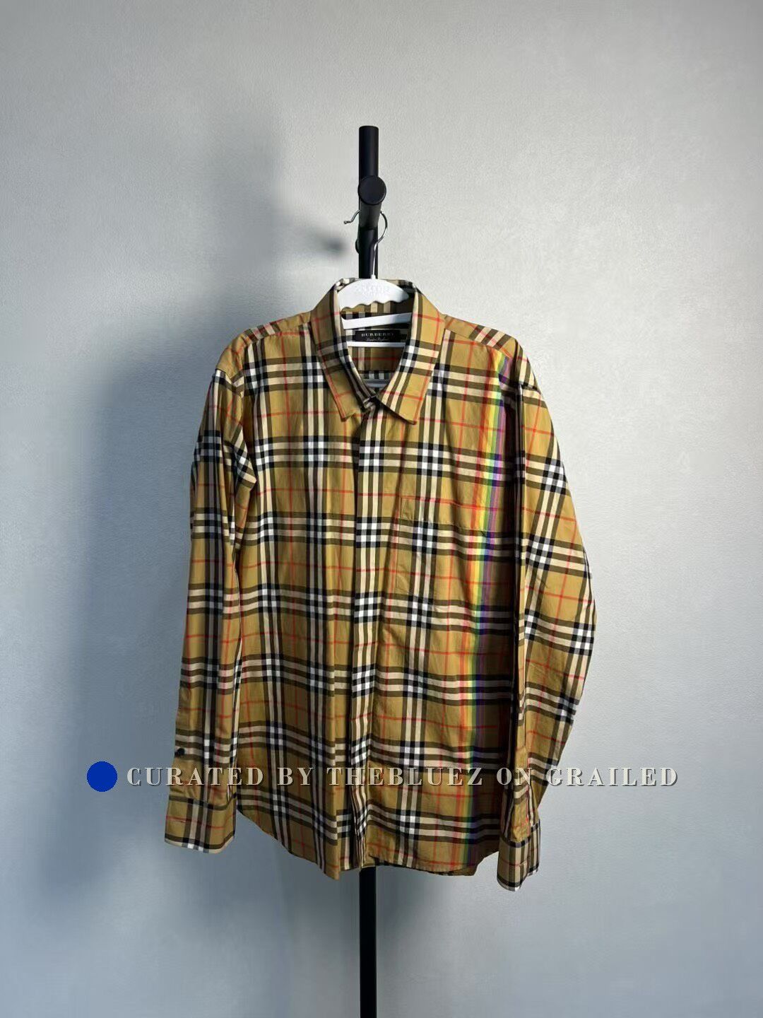 Burberry Burberry Black War Horse Embroidered Shirt Size US XL / EU 56 / 4 - 1 Thumbnail