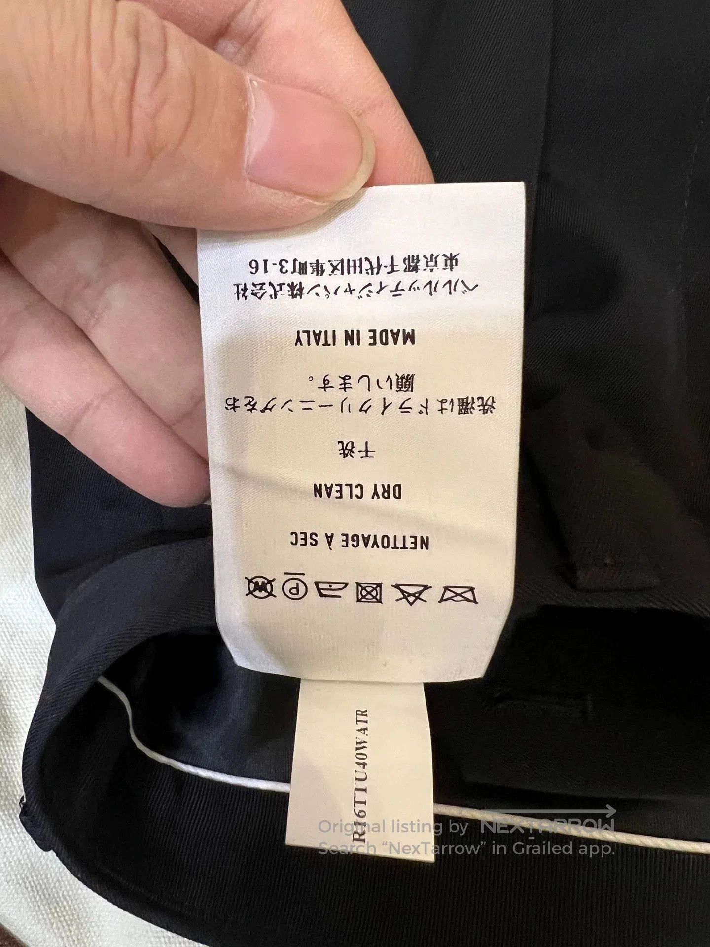 Berluti Black Tailored Pants Size 30. Size US 30 / EU 46 - 6 Thumbnail