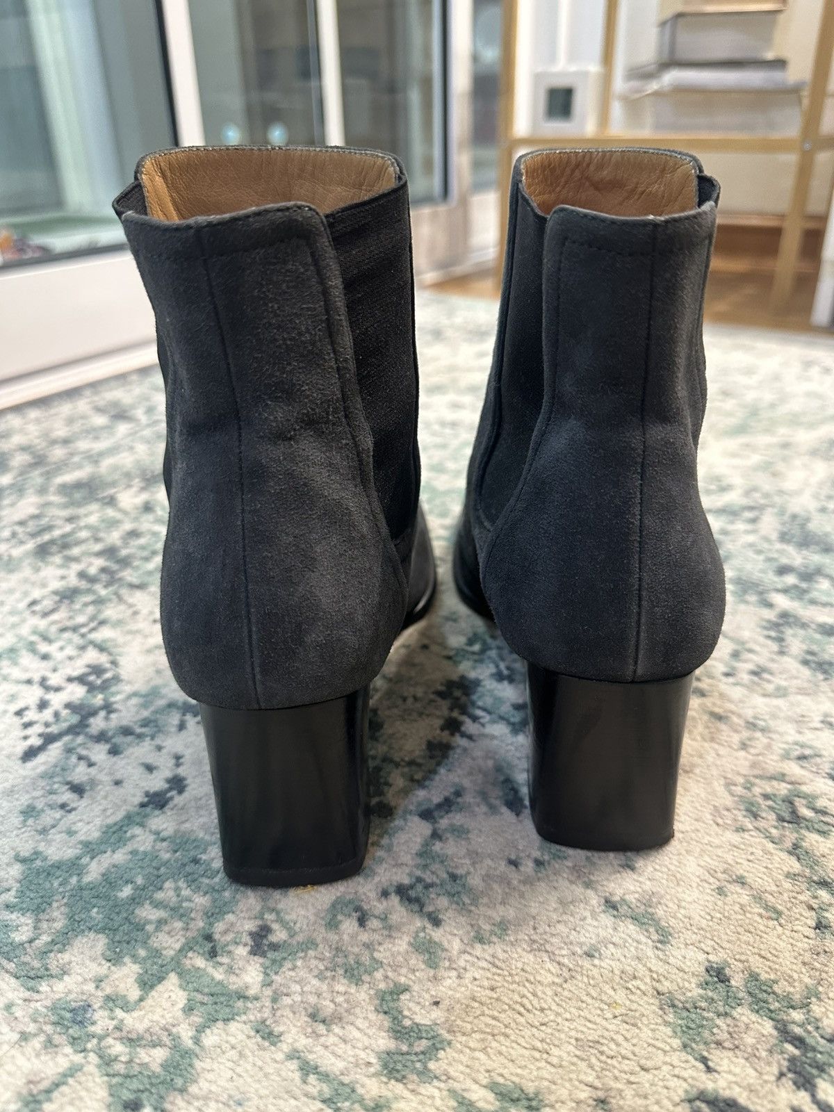 Hermes Hermes Leather Suede Ankle Boots Womens Size 36.5 Authentic Size US 6.5 / IT 36.5 - 3 Thumbnail
