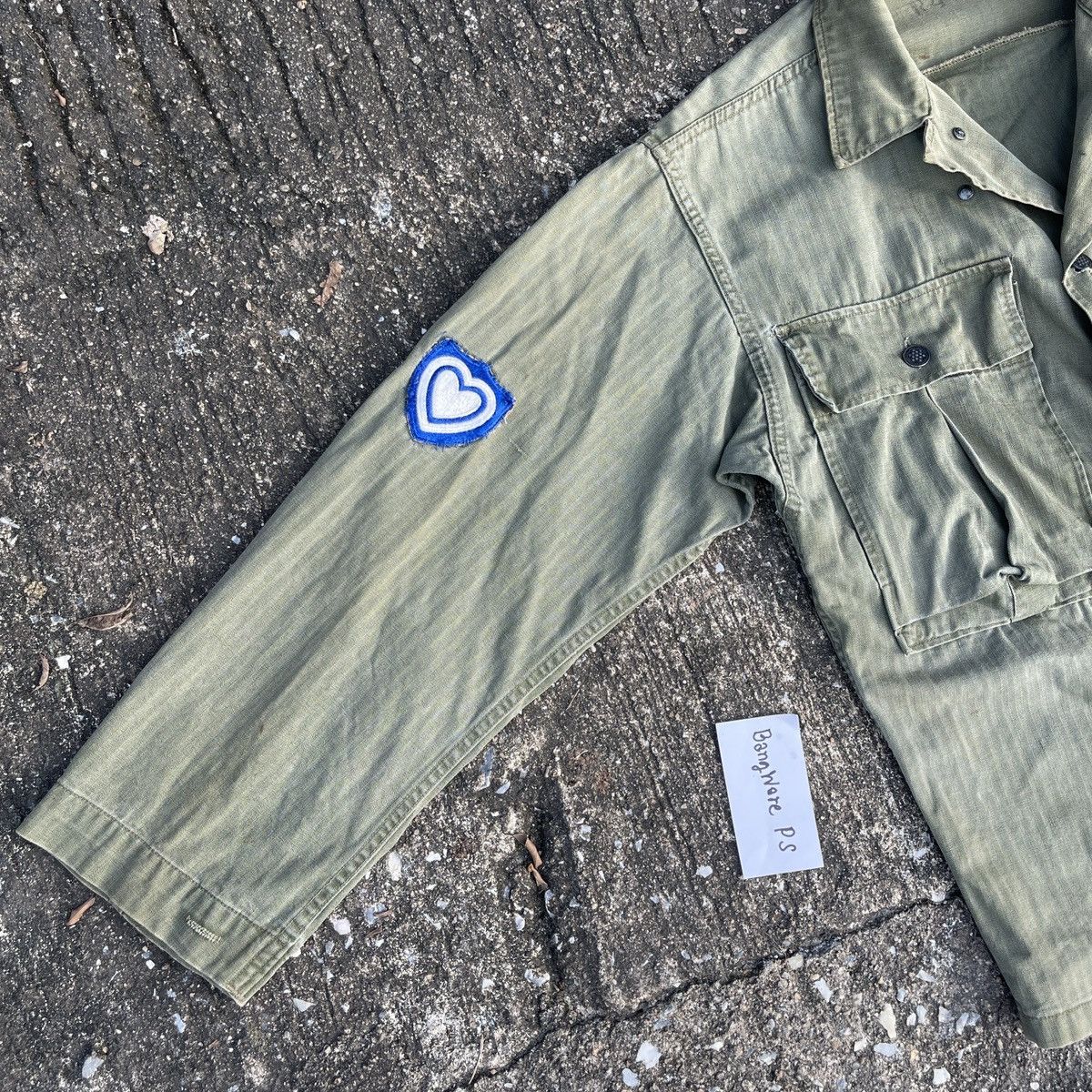 Vintage Vintage WW2 Hbt Military Army Jacket Size US S / EU 44-46 / 1 - 9 Thumbnail