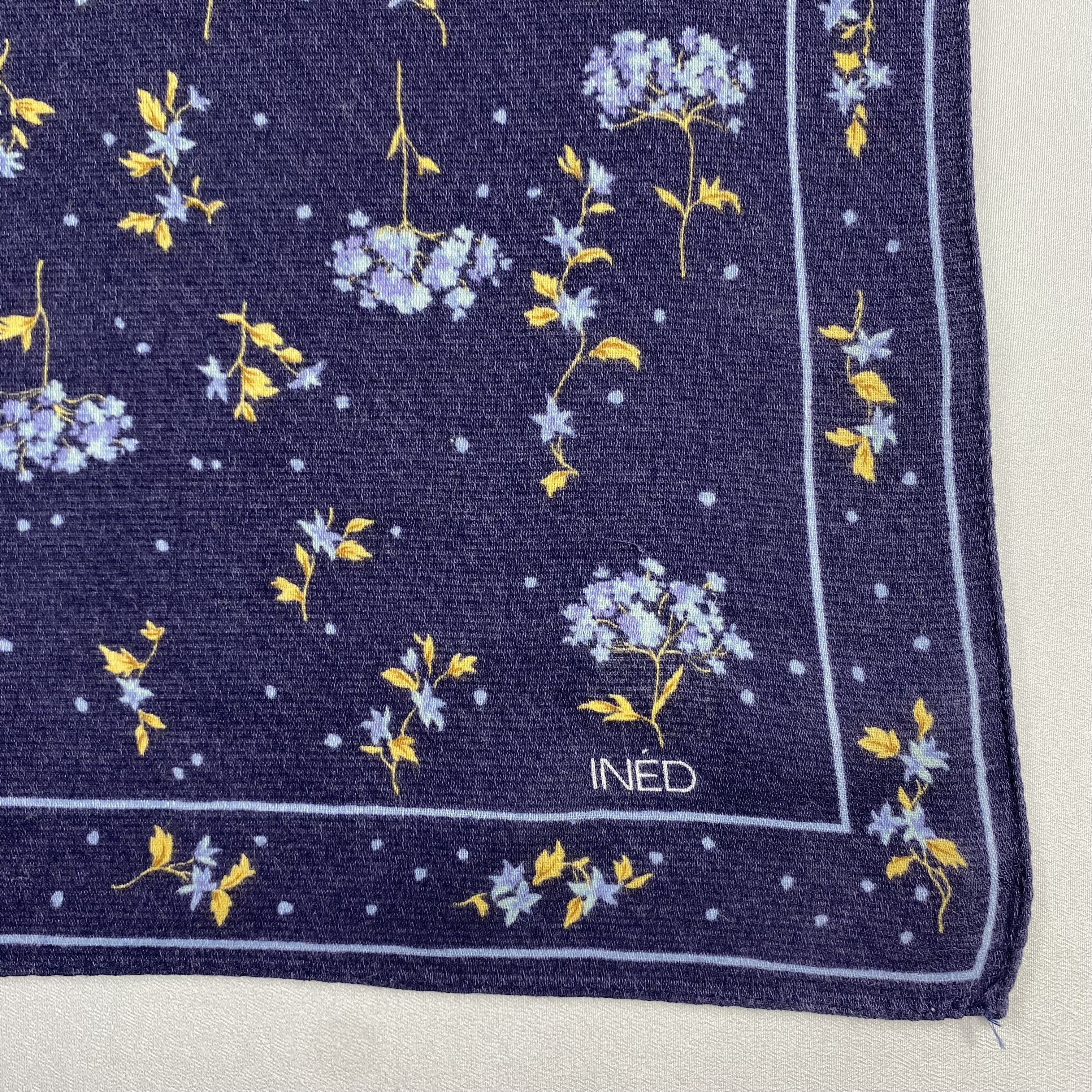 Vintage × Yohji Yamamoto Ined Yohji Yamamoto Handkerchief Neckerchief / Bandana-P887 Size ONE SIZE - 3 Thumbnail
