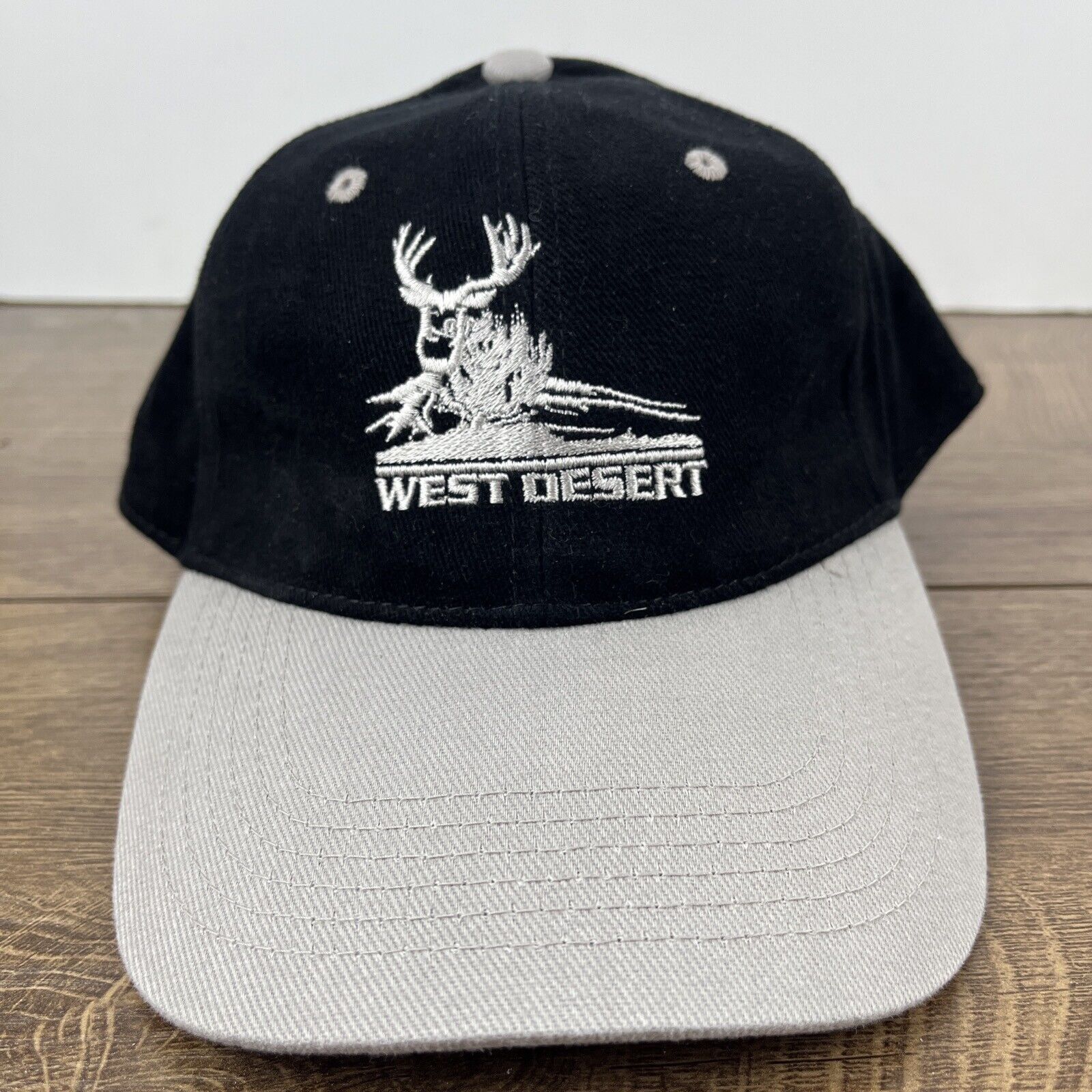 Other West Desert Hat Mule Deer Foundation Hat Black Adjustable Ad Size ONE SIZE - 4 Thumbnail